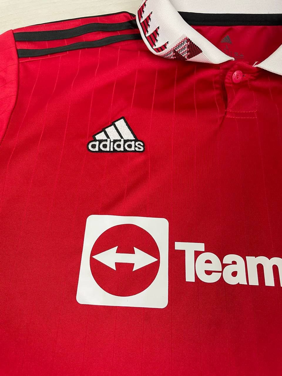 Adidas Adidas Manchester United 2022 2023 Ronaldo #7 Home Shirt Size US L / EU 52-54 / 3 - 8 Thumbnail