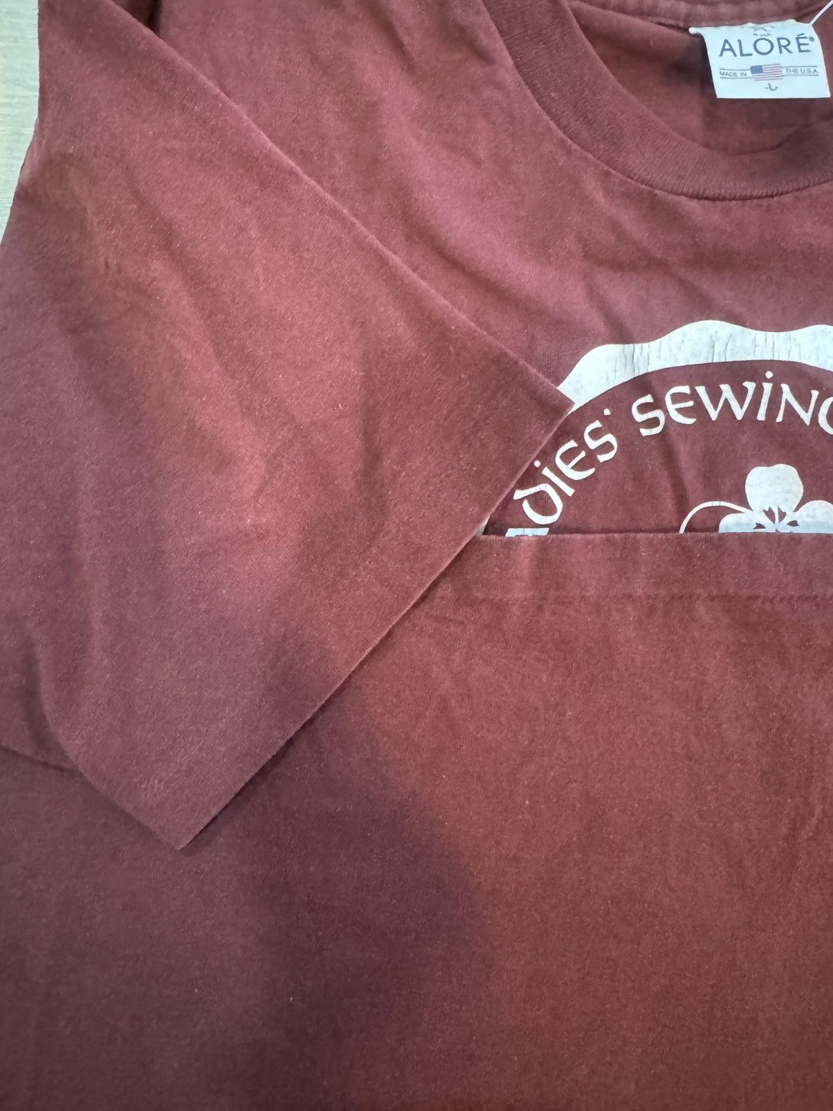 Vintage RARE 90s LADIES SEWING CIRCLE AND TERRORIST ORG Size US L / EU 52-54 / 3 - 3 Thumbnail