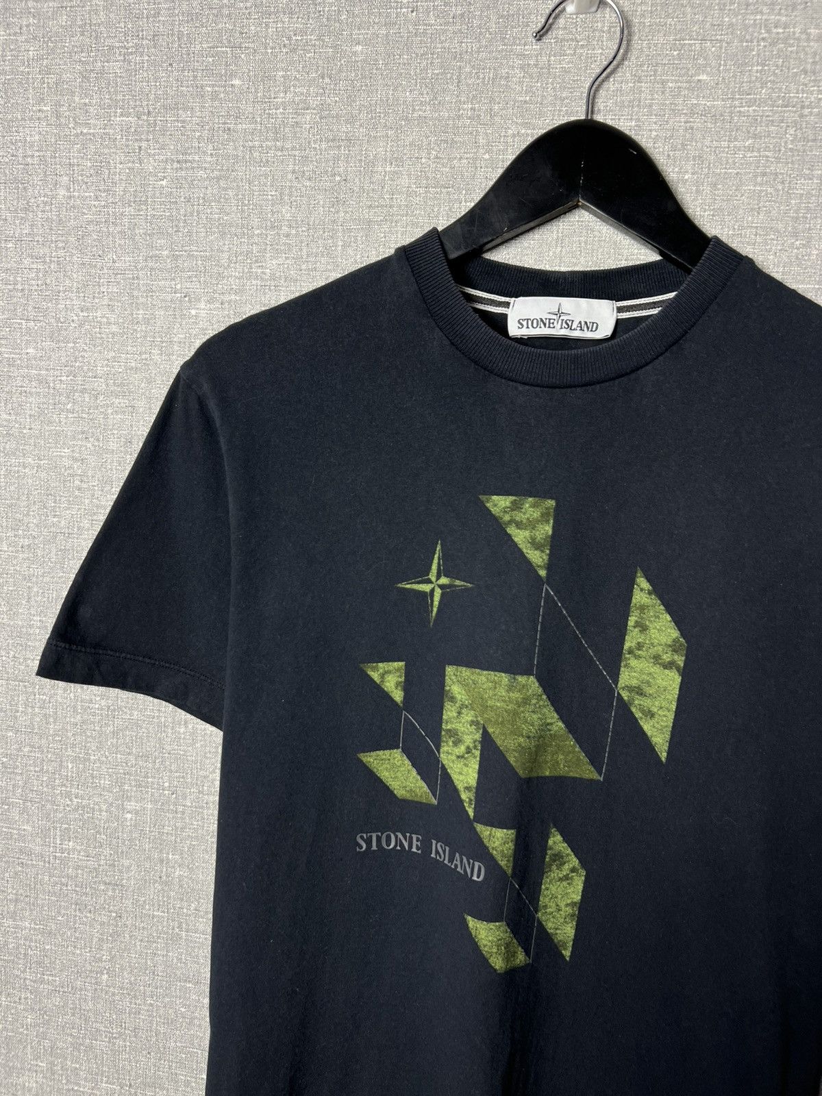 Stone Island Rare Stone Island Back Big Logo T-Shirt SI Men’s Tee Size M Size US M / EU 48-50 / 2 - 2 Thumbnail