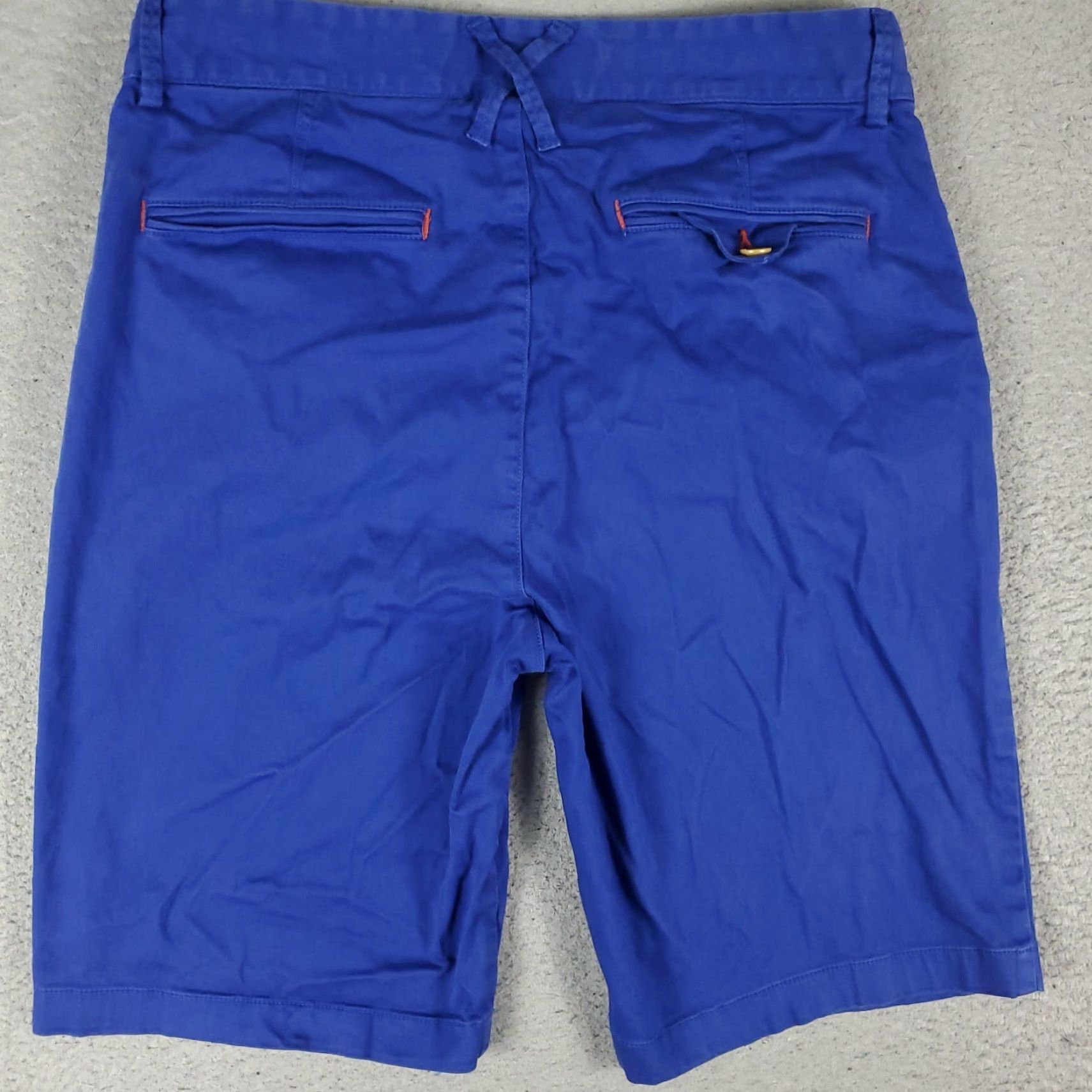 Robert Graham Robert Graham Chino Shorts Mens Size 30 Blue Casual Flat Front Regular Fit Size US 30 / EU 46 - 7 Thumbnail