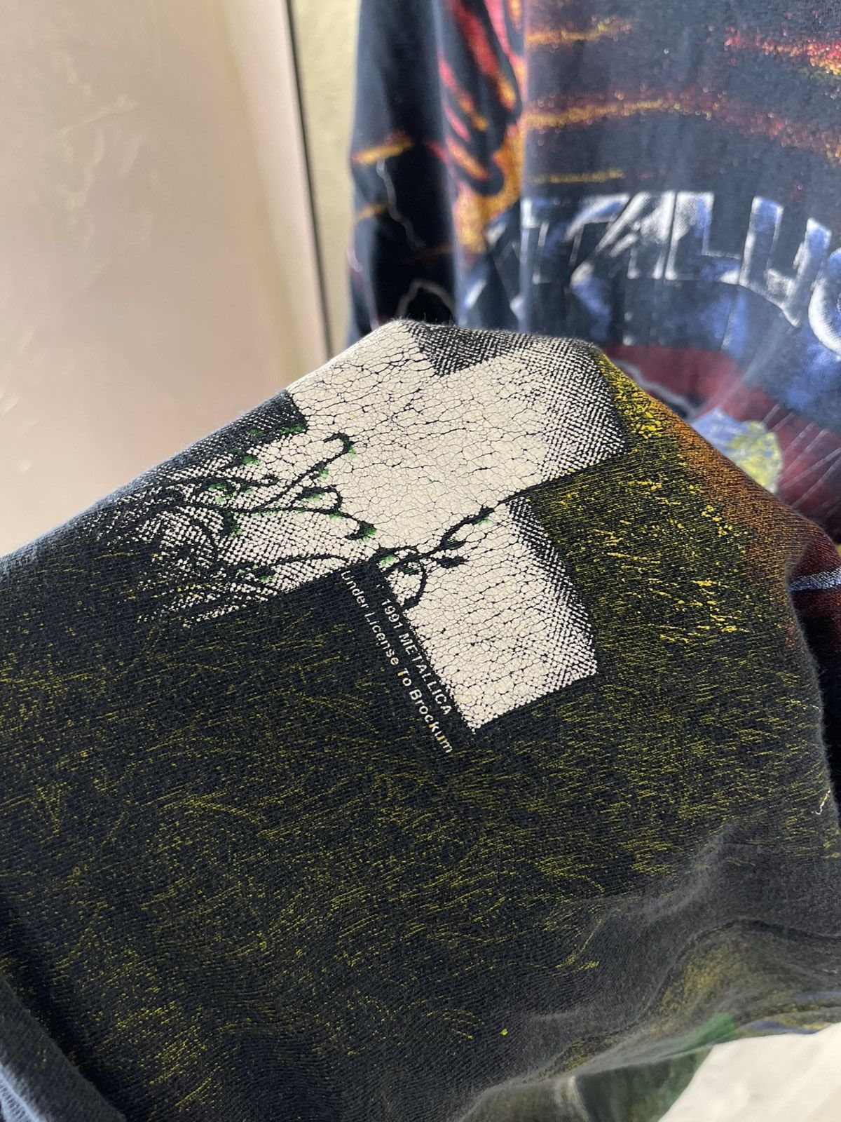 Other 1991 Metallica AOP Wild Oats Rare Vintage Pushead Graphic Size US XL / EU 56 / 4 - 12 Thumbnail