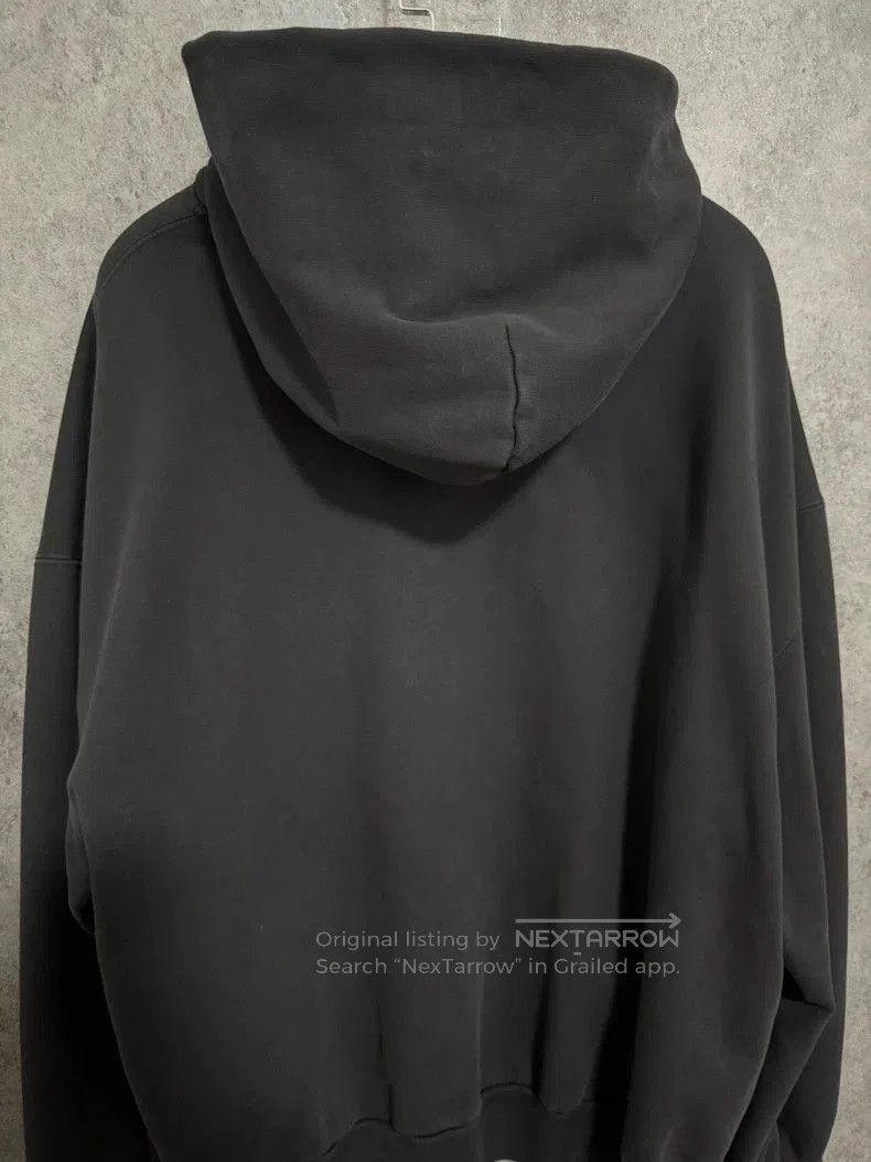 Balenciaga Balenciaga Eaby collaboration black zip-up hoodie. Size US XL / EU 56 / 4 - 9 Thumbnail