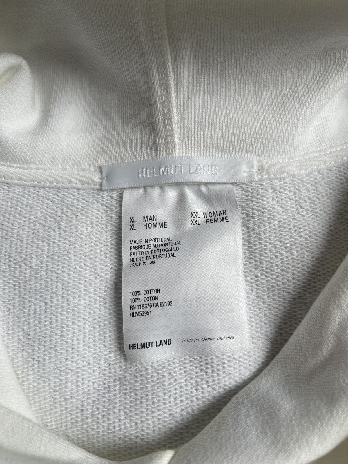 Helmut Lang × Saintwoods Helmut Lang Ocean Hoodie Size US XL / EU 56 / 4 - 4 Thumbnail