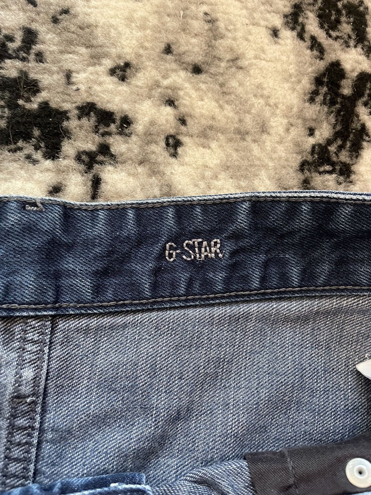 G-Star × Vintage Vintage Jeans G Star Baggy Fit Streetwear Disressed Size US 32 / EU 48 - 11 Thumbnail