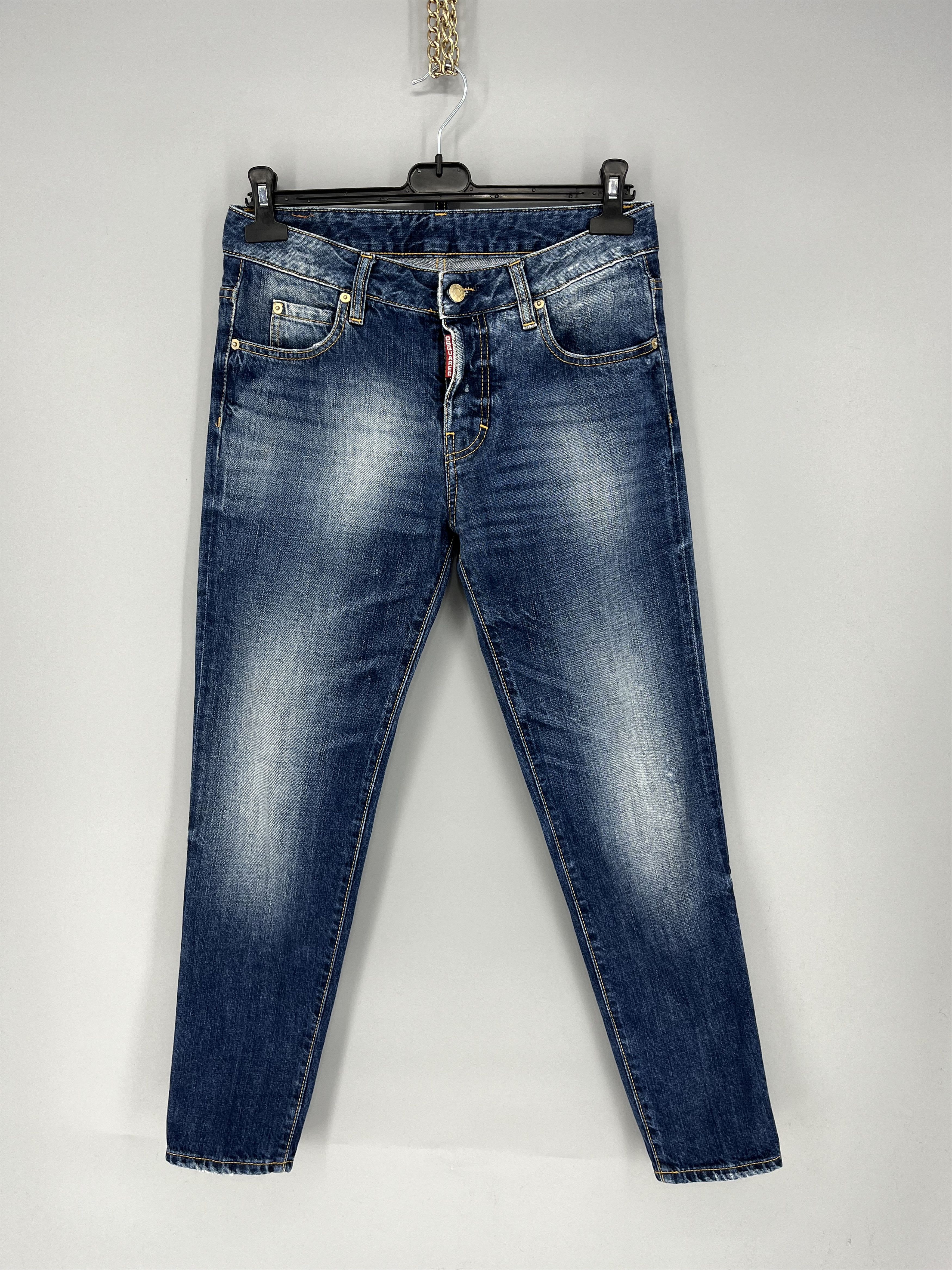Dsquared2 Vintage Dsquared2 Jeans Denim Skinny Fit Luxary Style Size US 28 / EU 44 - 1 Thumbnail
