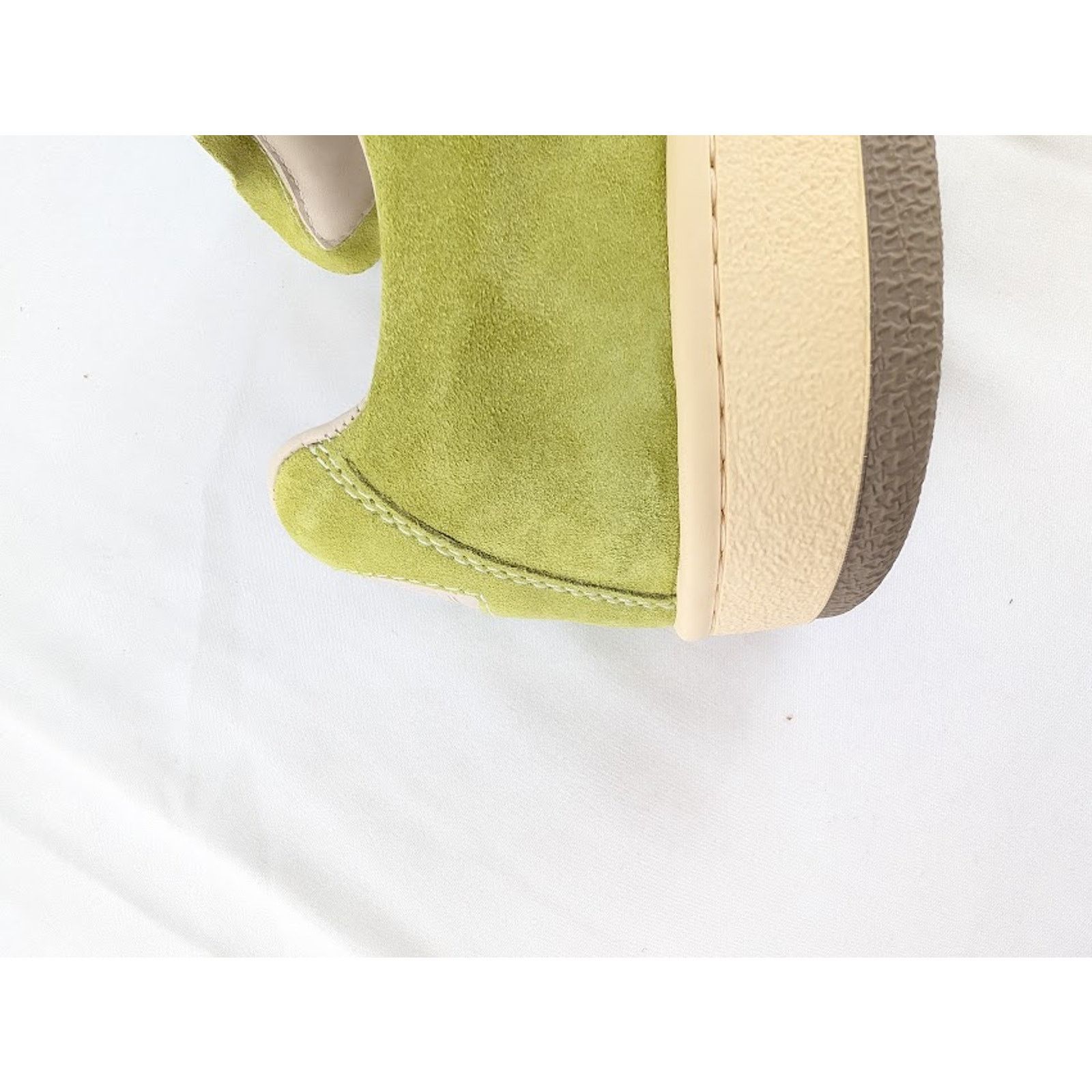 Lanvin o1rshd1 Lite Curb Low Top Sneakers in Asinth Green Size US 8 / EU 41 - 6 Thumbnail