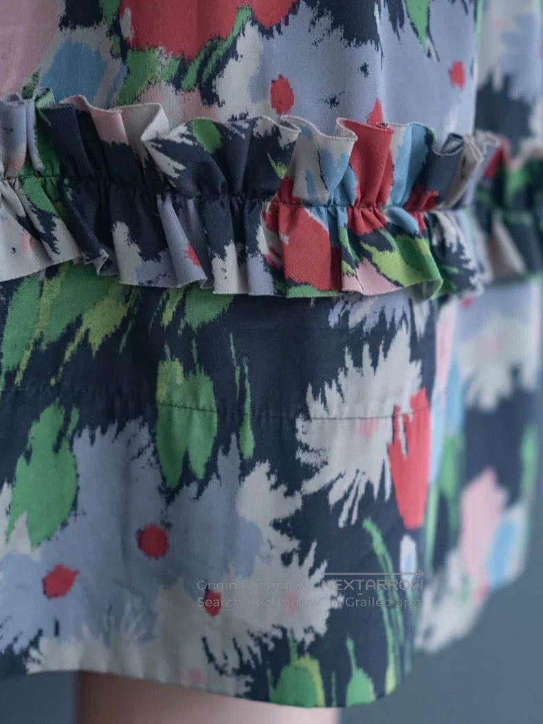 Comme des Garcons Comme Des Garcons size S Floral silhouette skirt Size 23" - 5 Thumbnail