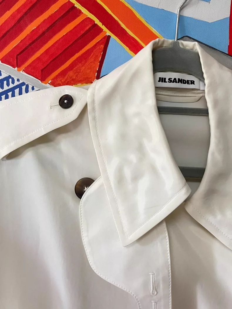 Jil Sander Jil Sander Oversized Tencel Short Sleeve Shirt Size 4XL / US 24-26 - 4 Thumbnail
