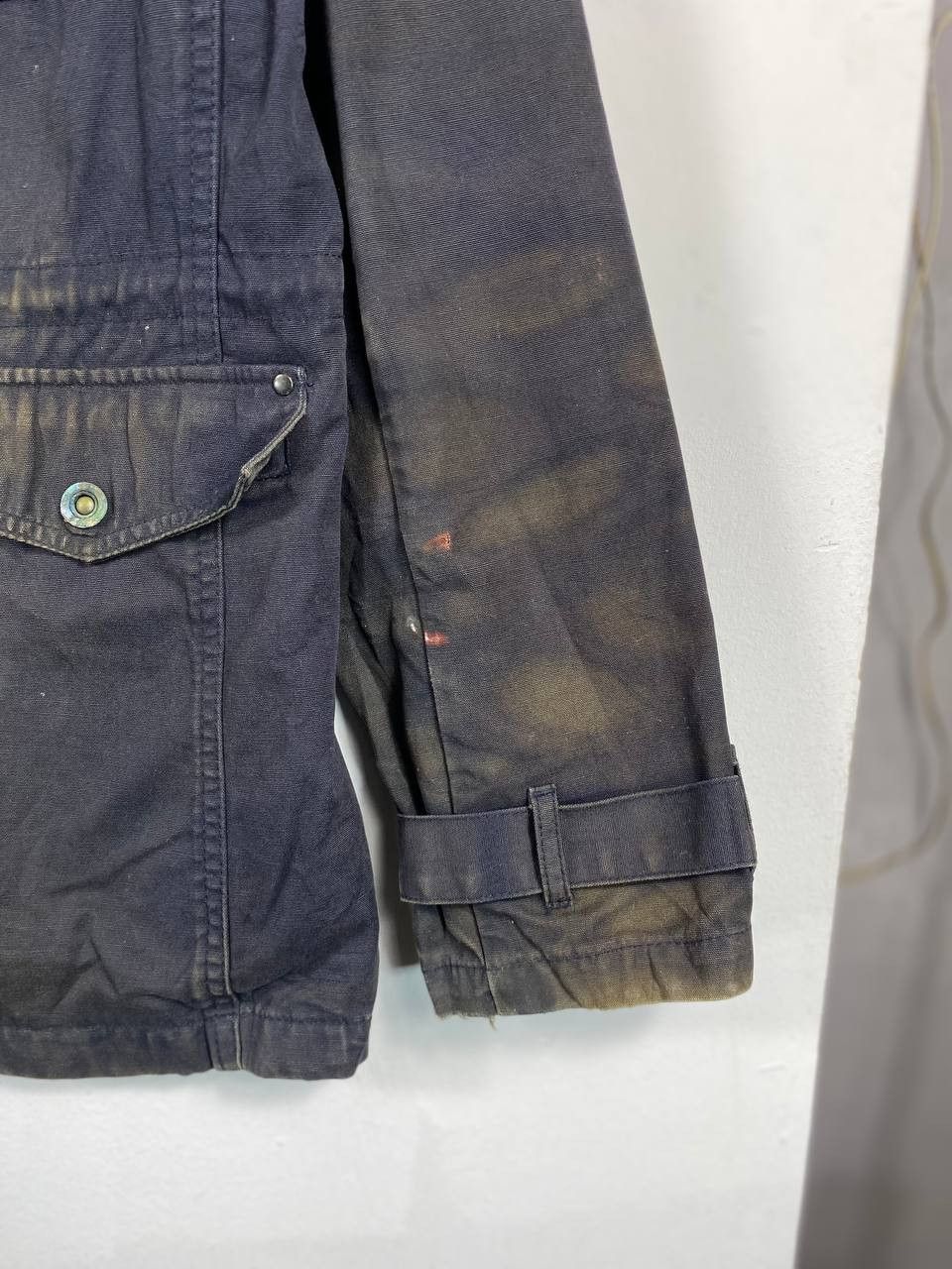 Japanese Brand roushetts garments khakis jacket sunfaded Size US L / EU 52-54 / 3 - 5 Thumbnail