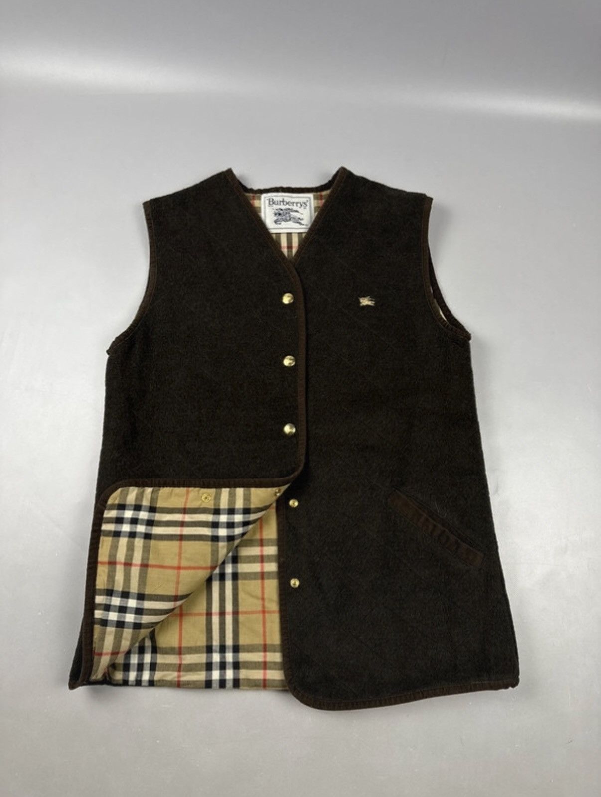 Burberry Burberry veste brown vintage novacheck Size US S / EU 44-46 / 1 - 2 Thumbnail