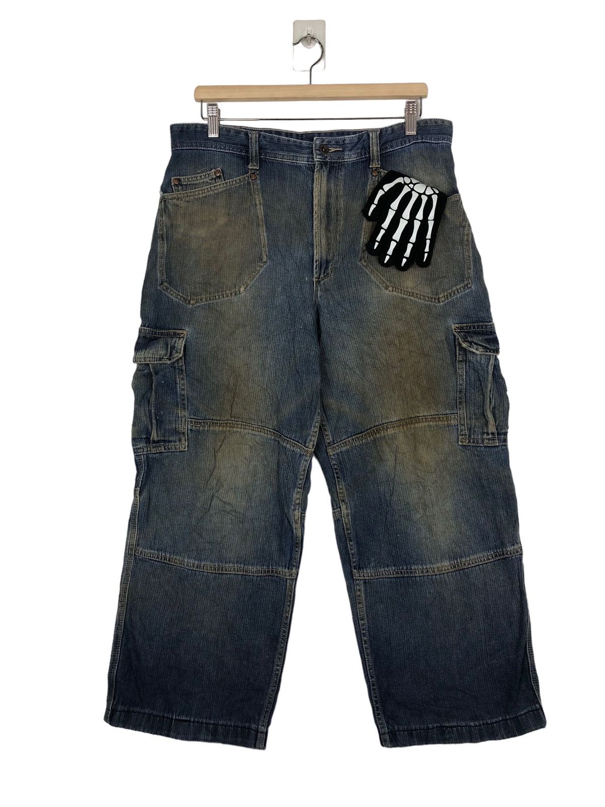 🔥HIKORY CHORE BUSH PANTS DENIM CARGO EVENRIVER JAPAN