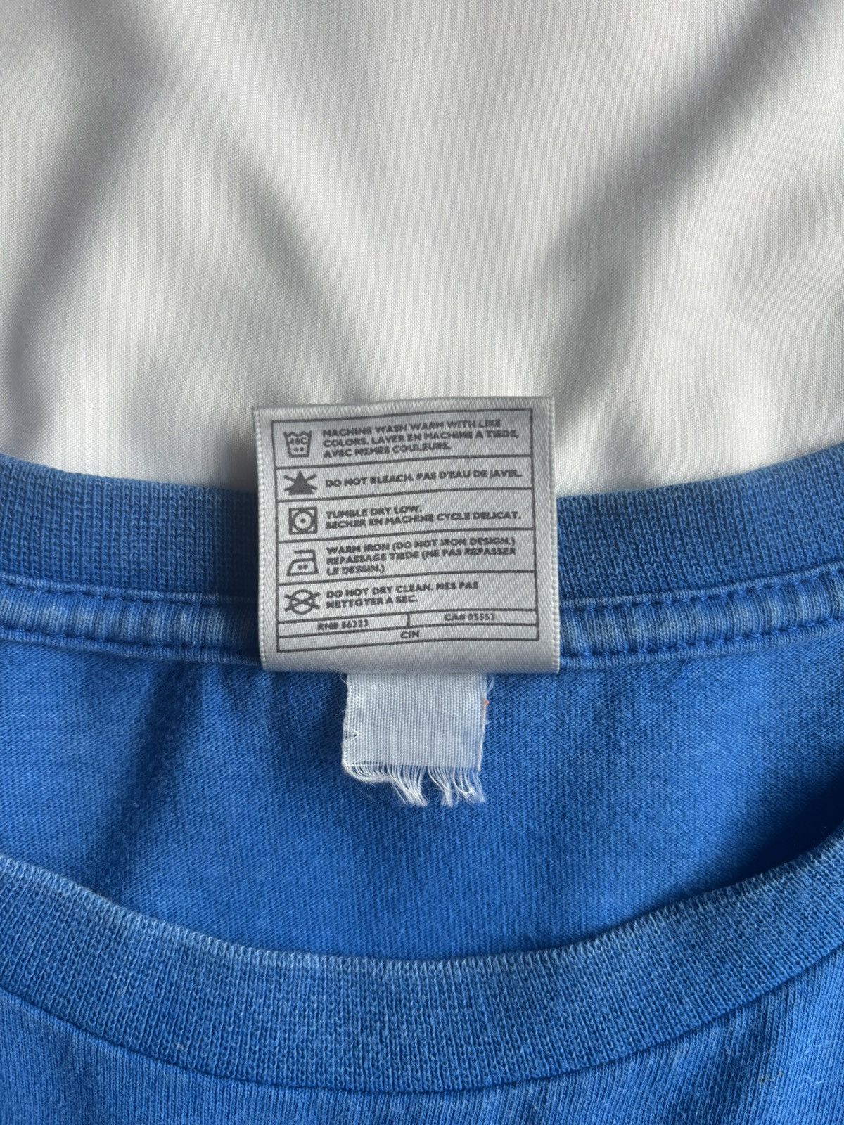 Nike Nike Just Do It Blue T-Shirt US L Size US L / EU 52-54 / 3 - 5 Thumbnail