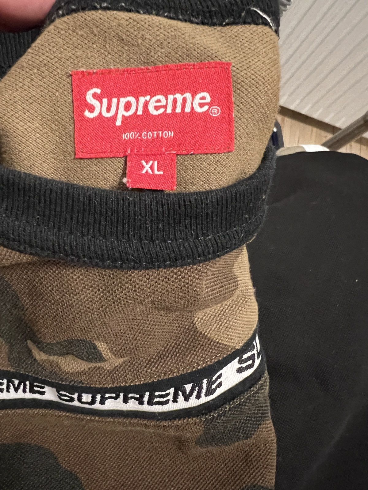Supreme Supreme Camo Sweatshirt Size US XL / EU 56 / 4 - 3 Thumbnail