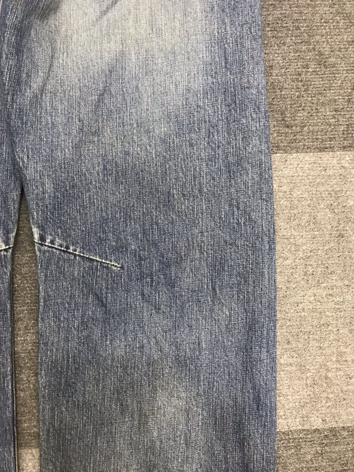 Prps 💥DOUBLE KNEE BAGGY💥Archival Prps Baggy Distressed Denim F279 Size US 32 / EU 48 - 15 Thumbnail