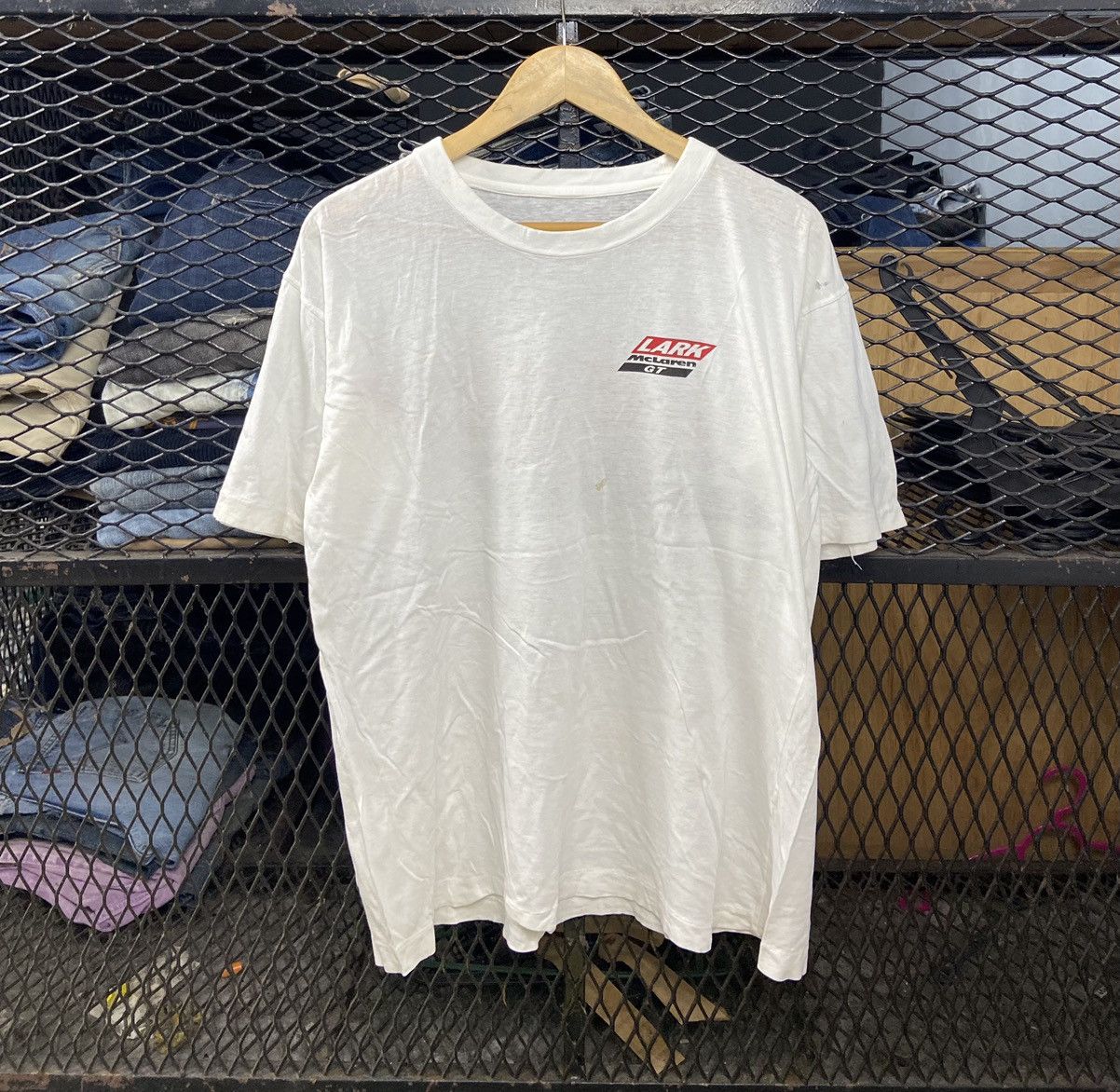 Formula 1 × Vintage Vintage McLaren GT LARK White Tee Size US M / EU 48-50 / 2 - 2 Thumbnail