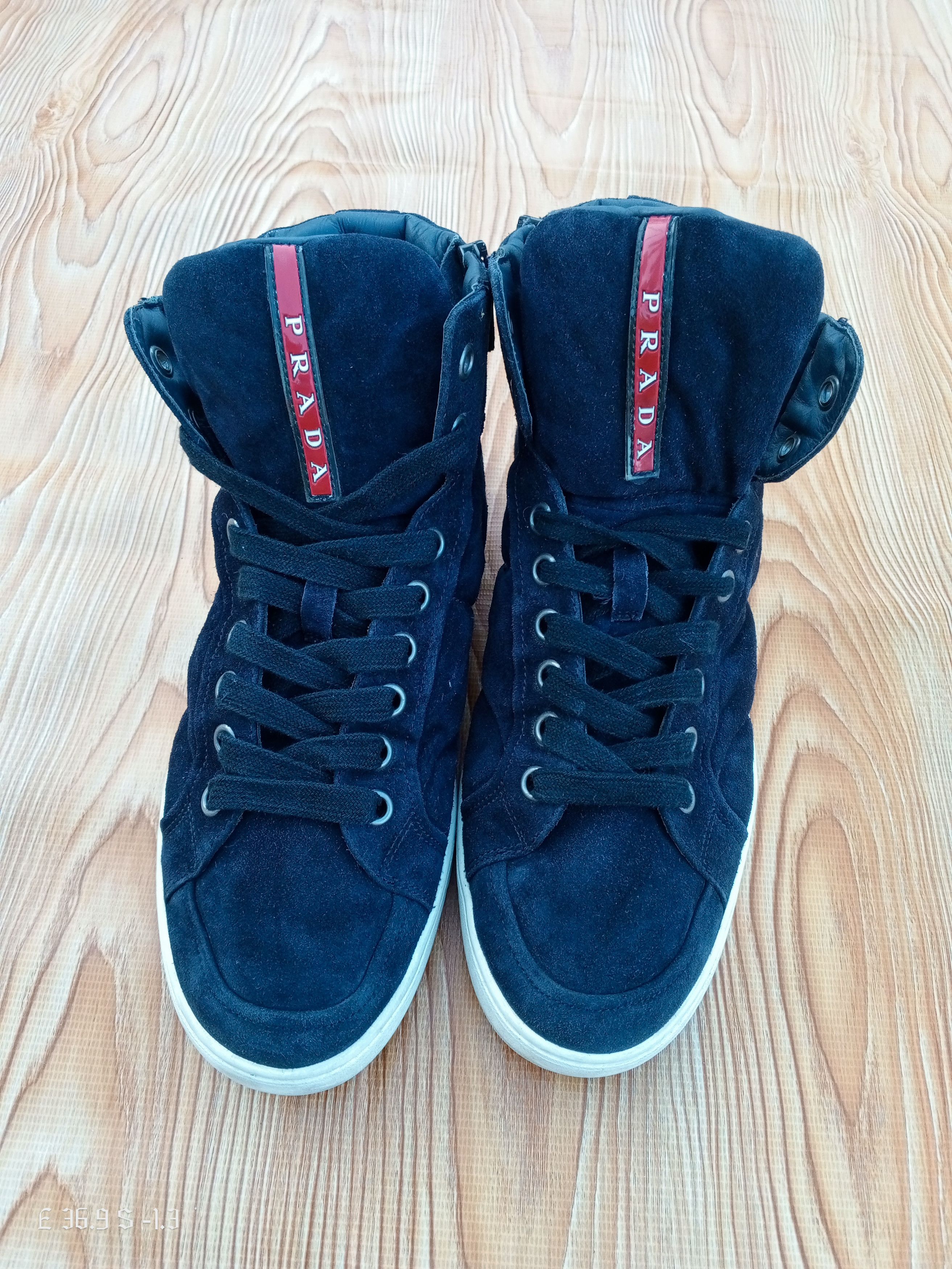 Prada Prada high top sneakers Size US 8 / EU 41 - 7 Thumbnail