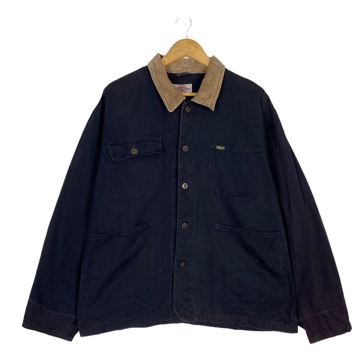 Japanese Brand Pract Studio Chore Jacket Inspired Carhatt Detroit Size US L / EU 52-54 / 3 - 1 Thumbnail
