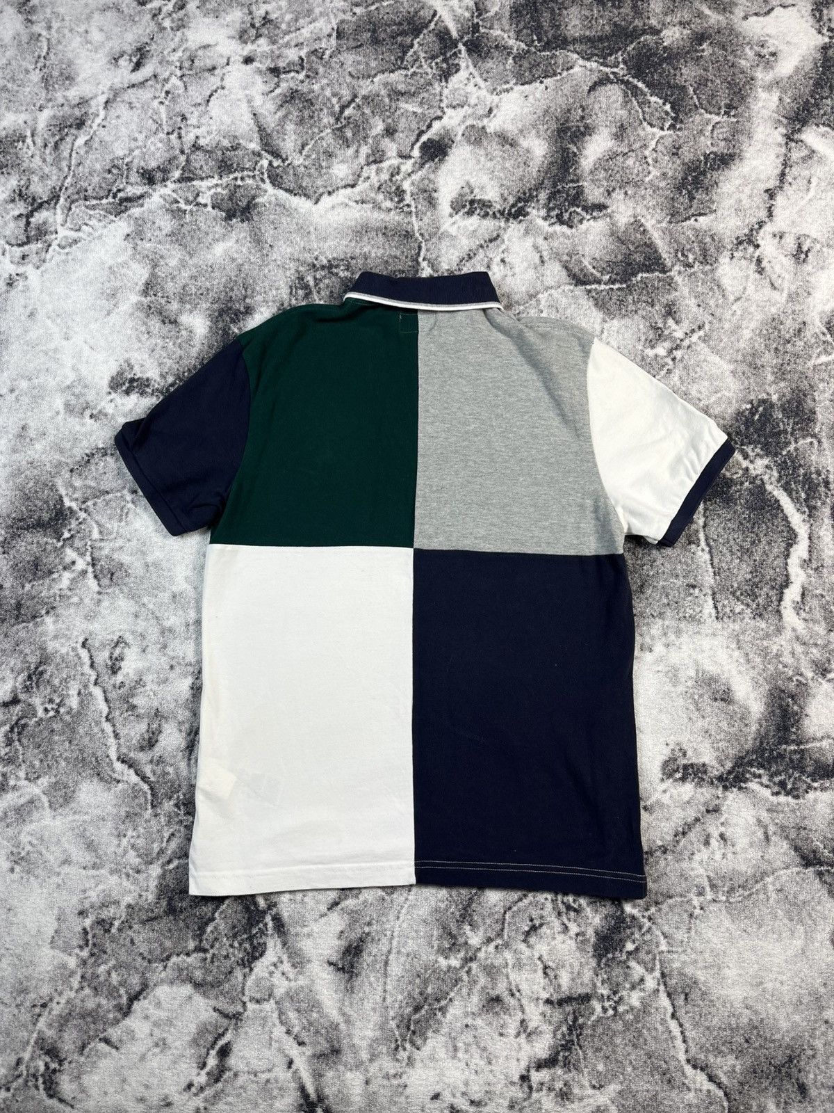 Hackett Hackett London Colorblock Polo Shirt Crest Logo L Size US L / EU 52-54 / 3 - 9 Thumbnail