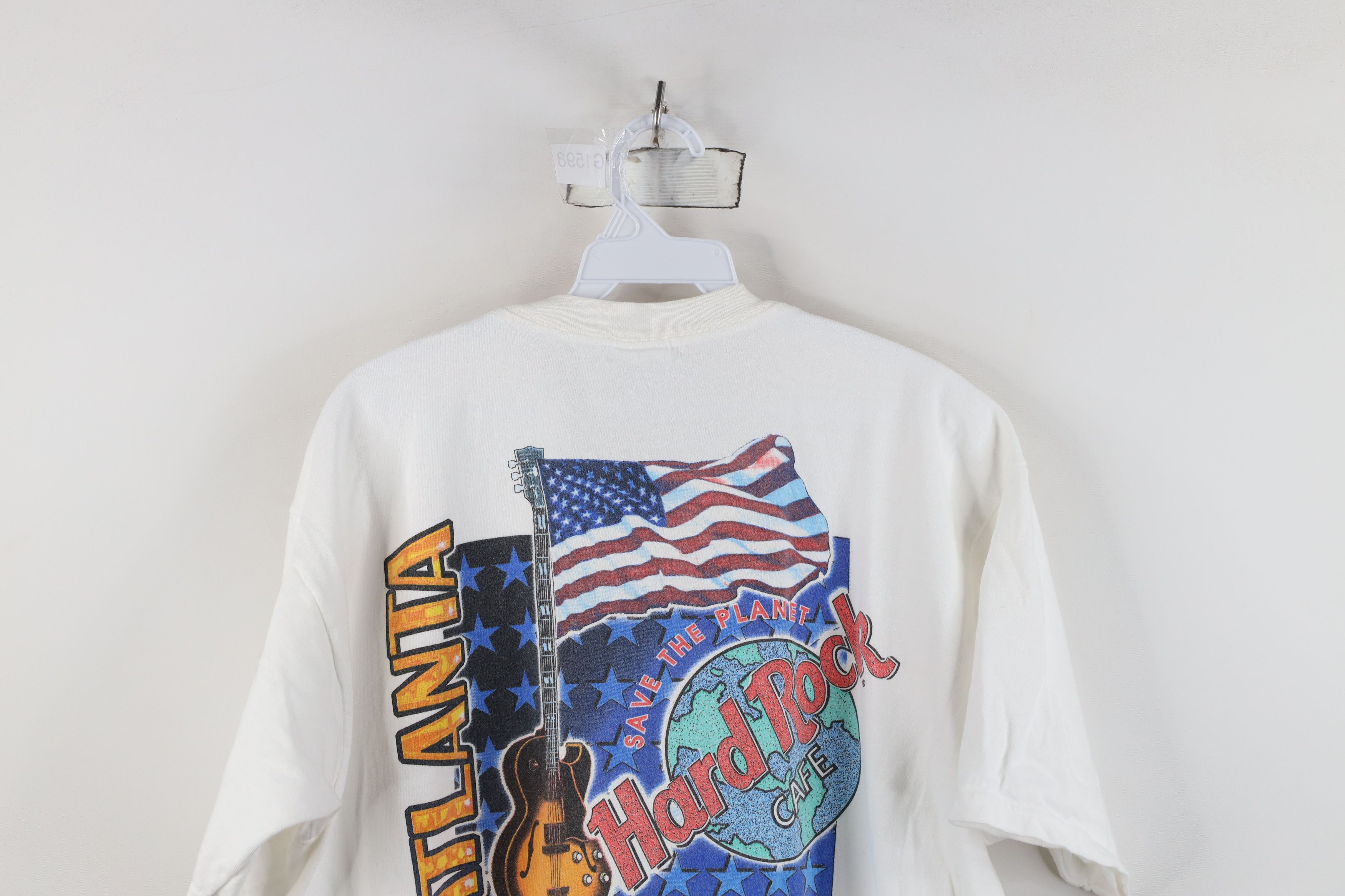 Hard Rock Cafe Vintage 90s Hard Rock Cafe Atlanta Short Sleeve T-Shirt USA Size US L / EU 52-54 / 3 - 11 Thumbnail