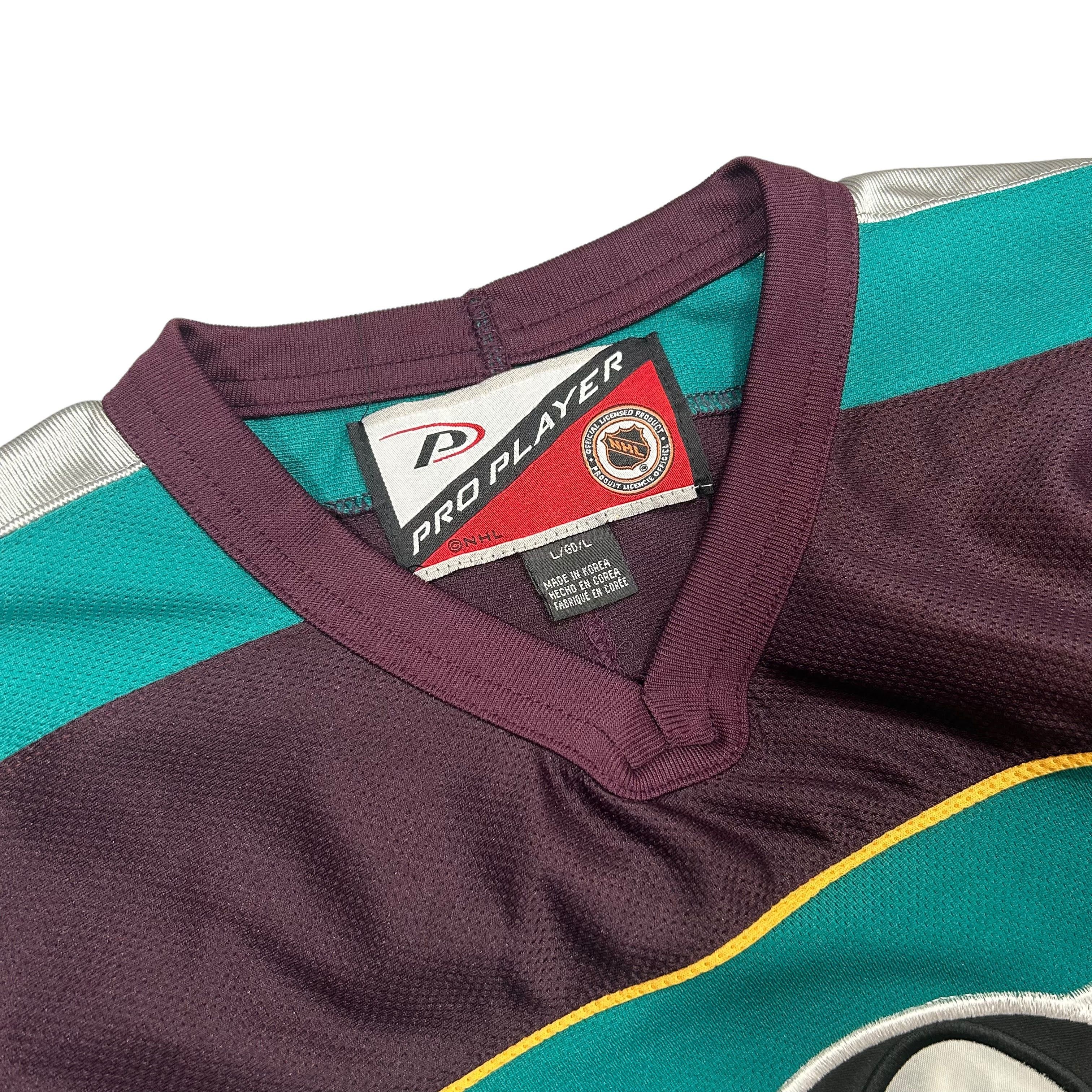 NHL × Pro Player Proplayer Anaheim Mighty Ducks 1998 Green NHL Jersey L Size US L / EU 52-54 / 3 - 5 Thumbnail