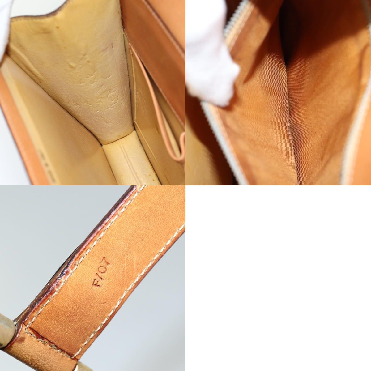 Celine CELINE Macadam Canvas Hand Bag Pvc Brown Size ONE SIZE - 13 Thumbnail