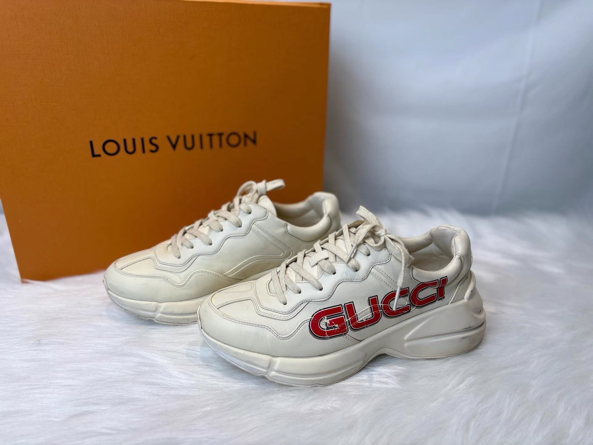 Gucci Gucci Rhyton Sneakers K36 Size US 8.5 / EU 41-42 - 1 Thumbnail