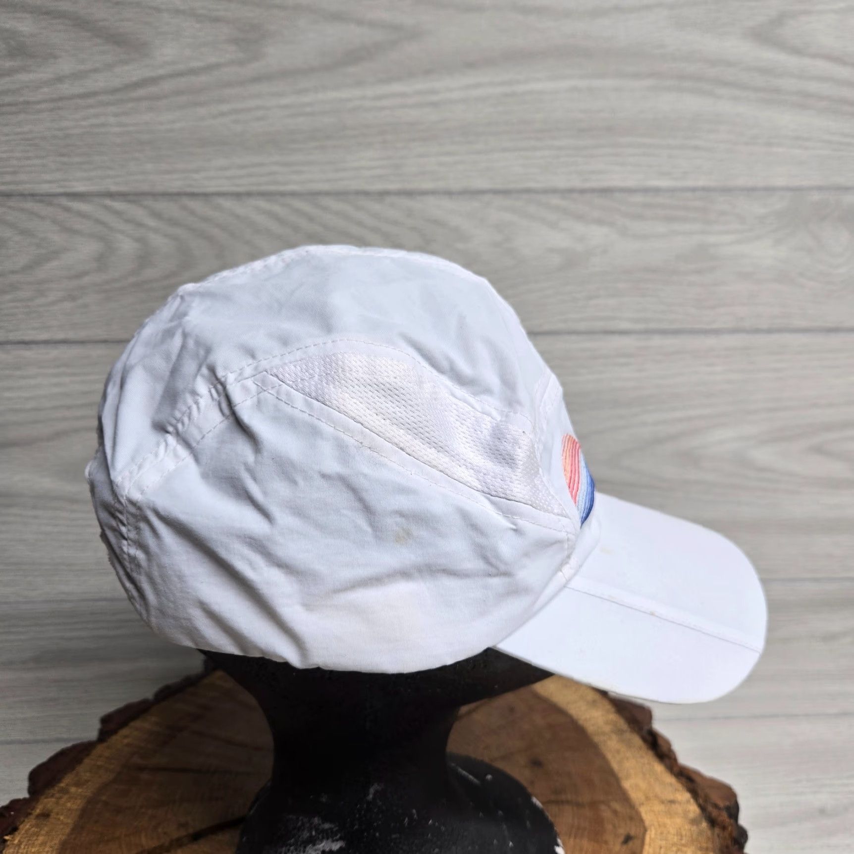 Life is Good VINTAGE Life Is Good Cap Hat White Adjustable Strapback Adults One Size Cotton Blend Embroidered Baseball Mens Size ONE SIZE - 2 Thumbnail