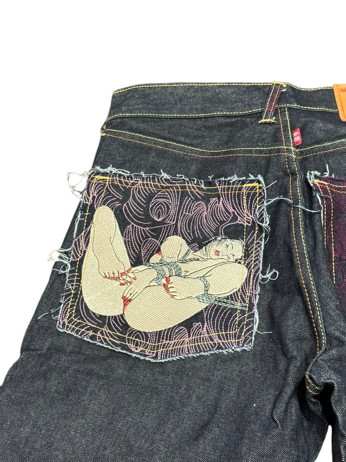 Japanese Brand × RMC Jeans Rmc red monkey co jeans denim samurai explicit new SIZE 30 Size US 30 / EU 46 - 3 Thumbnail