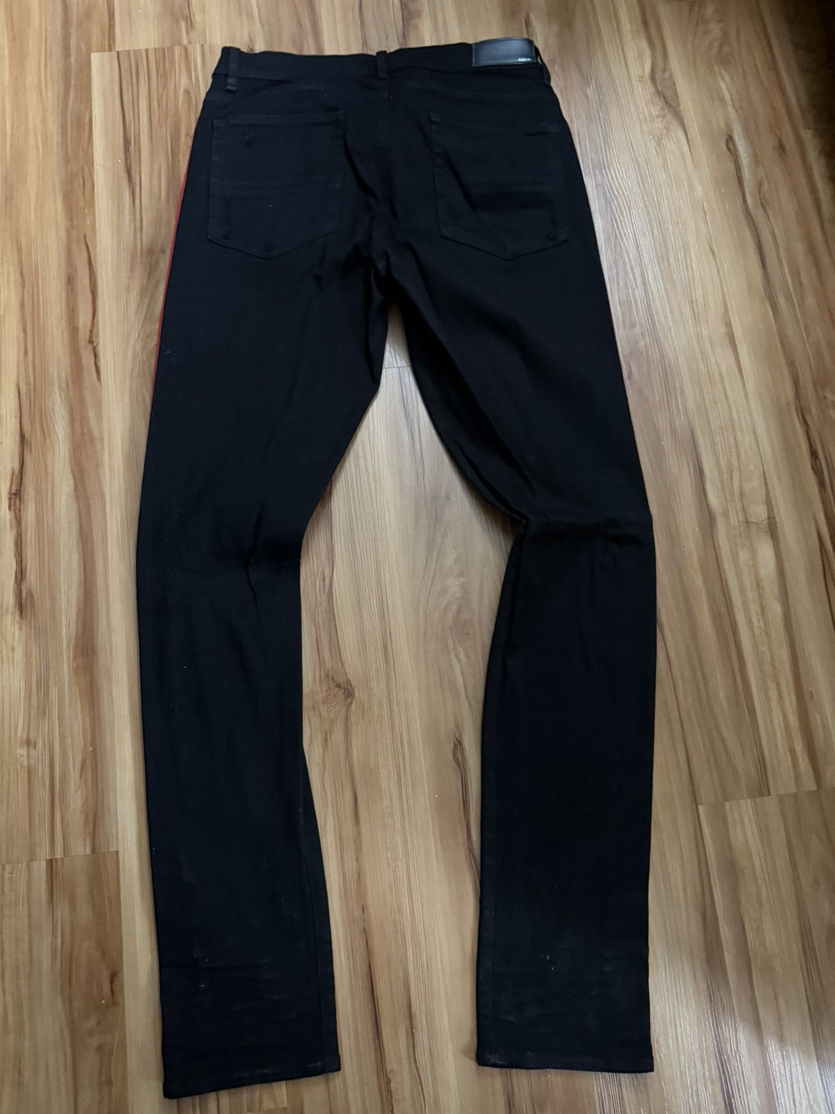 Amiri Amiri ‘Red Stripe’ Jeans Size US 36 / EU 52 - 2 Thumbnail