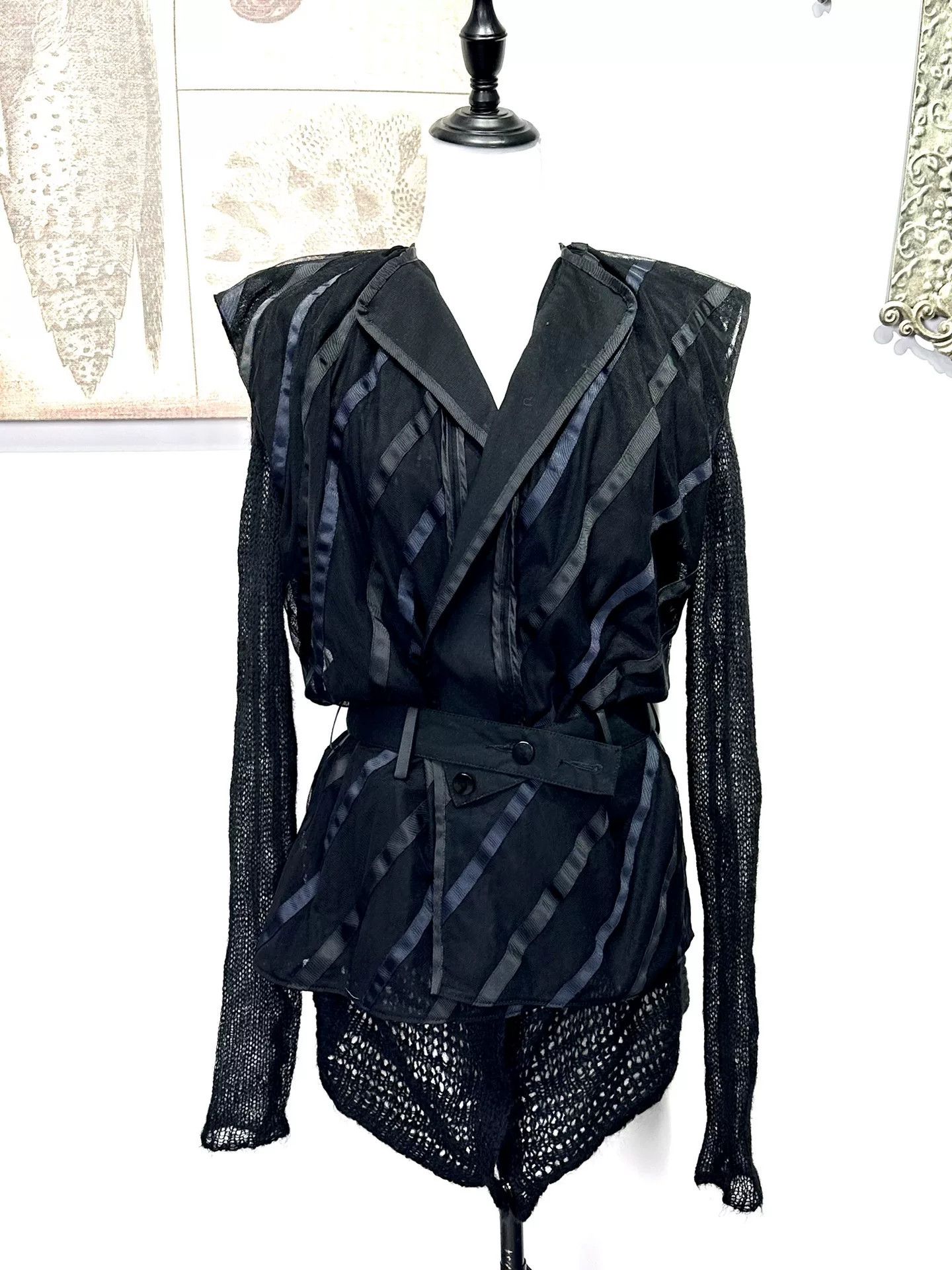 Sacai Sacai Layered Belted Vest Size S / US 4 / IT 40 - 1 Thumbnail
