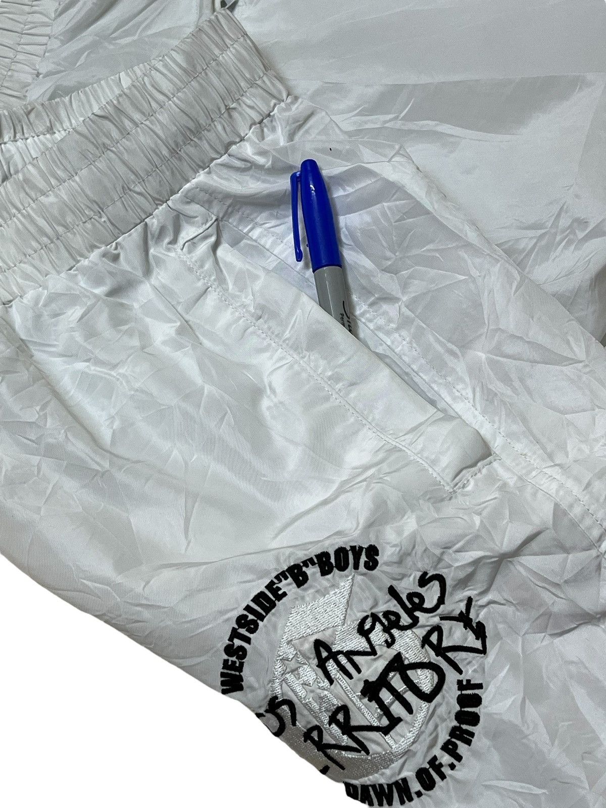 Snoop Dogg WEST SIDE B BOYS-LA territory dwan of proof y2k trackpants Size US 36 / EU 52 - 8 Thumbnail