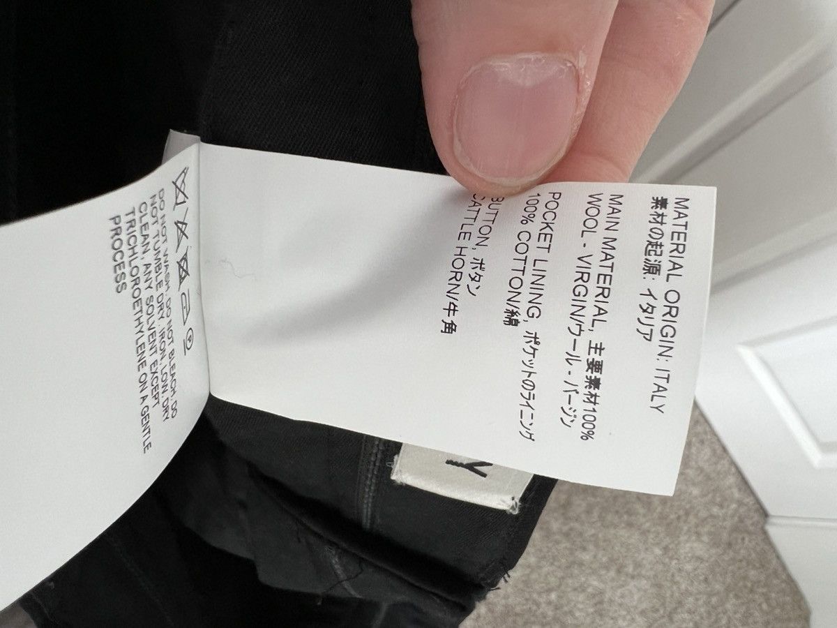 Our Legacy Black chino 22 in wool Size US 32 / EU 48 - 5 Thumbnail