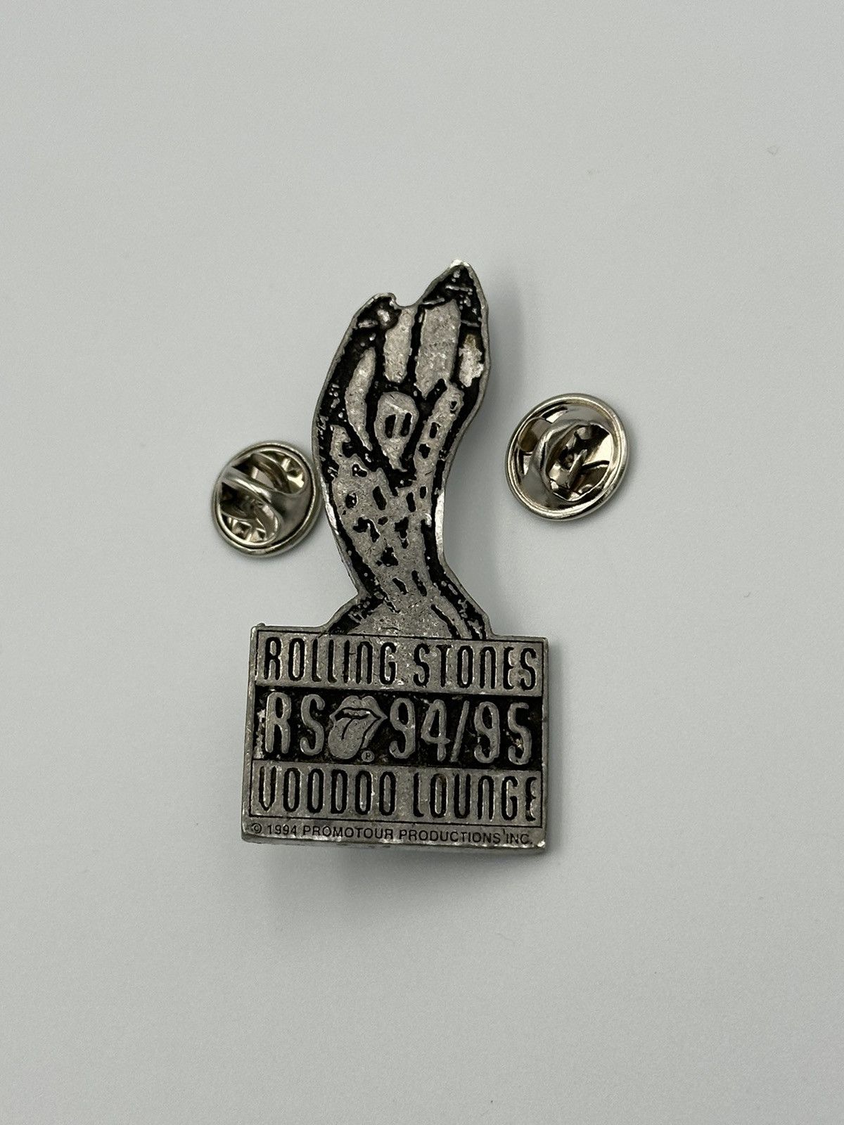 The Rolling Stones Vintage Rolling Stones Brockum Voodoo Lounge 1994/95 Pin Size ONE SIZE - 6 Thumbnail