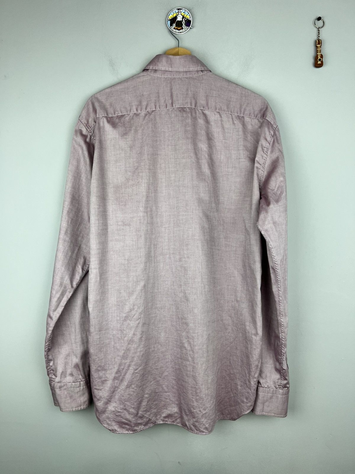 Designer × Loewe Loewe purple Classic Button Up Longsleeve shirt Size US XL / EU 56 / 4 - 2 Thumbnail