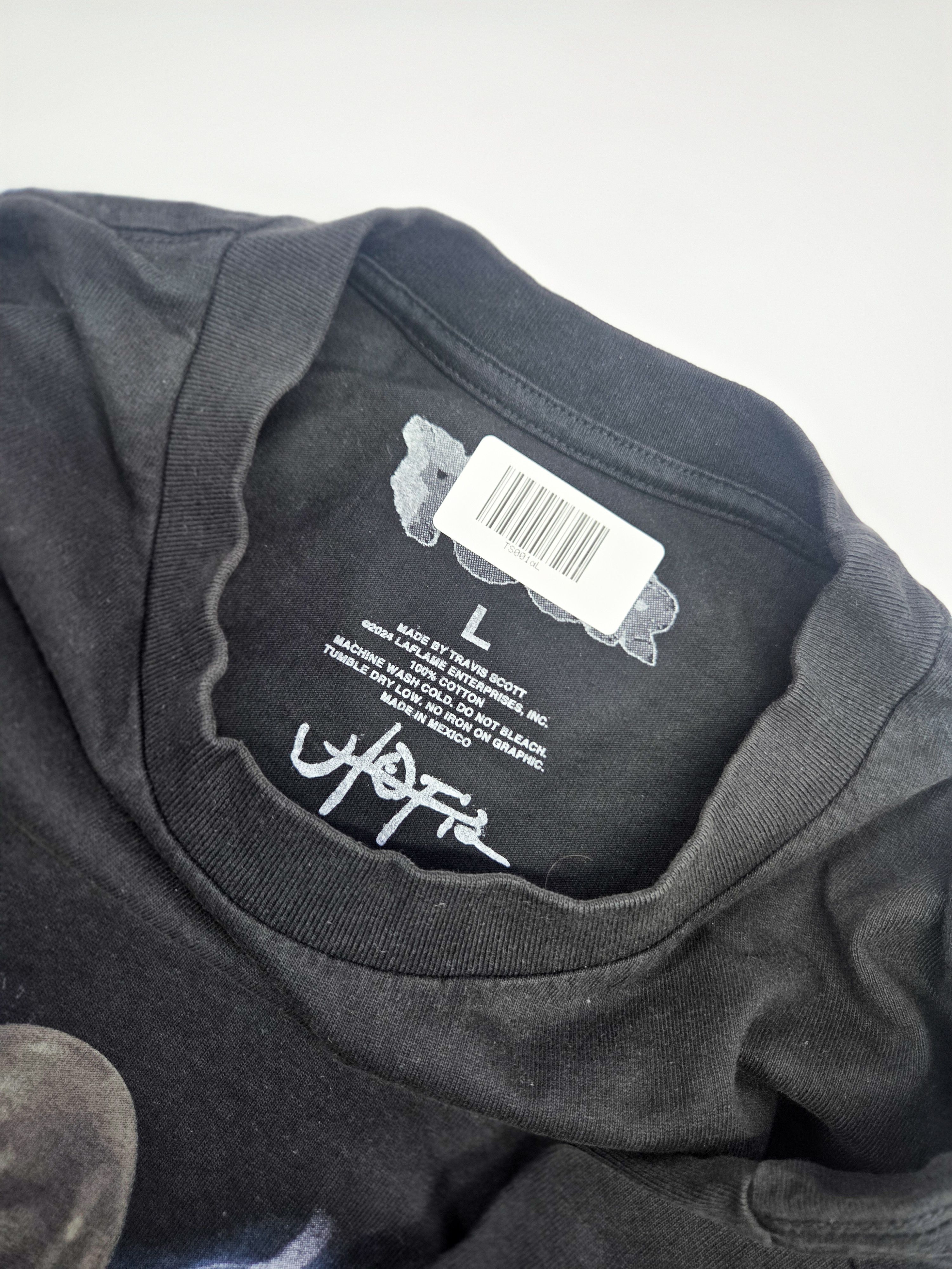 Travis Scott Travis Scott Utopia Delresto Echoes Black 2024 Tour Size US L / EU 52-54 / 3 - 3 Thumbnail