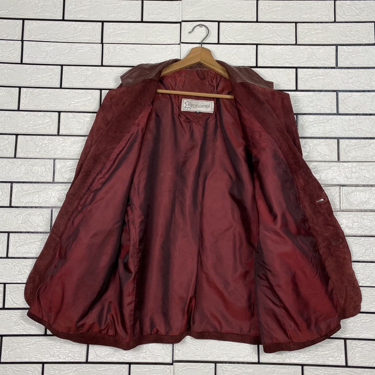 Japanese Brand 📌Vintage Genuine Leather Jacket Poyeyeleather Issey Miyake Size US XL / EU 56 / 4 - 14 Thumbnail