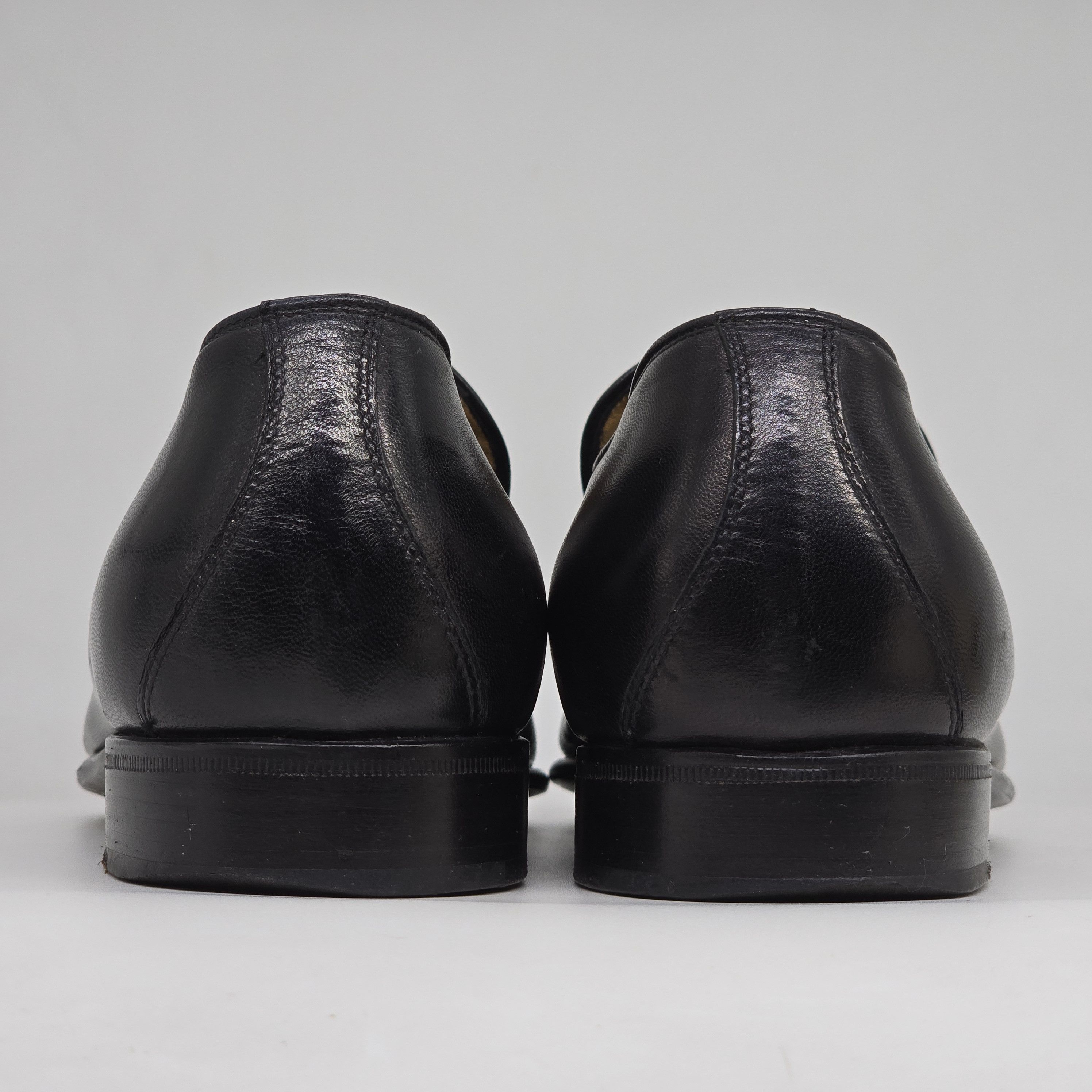 Berluti Berluti - Black Calf Leather Tassle Loafers Size US 7.5 / EU 40-41 - 8 Thumbnail