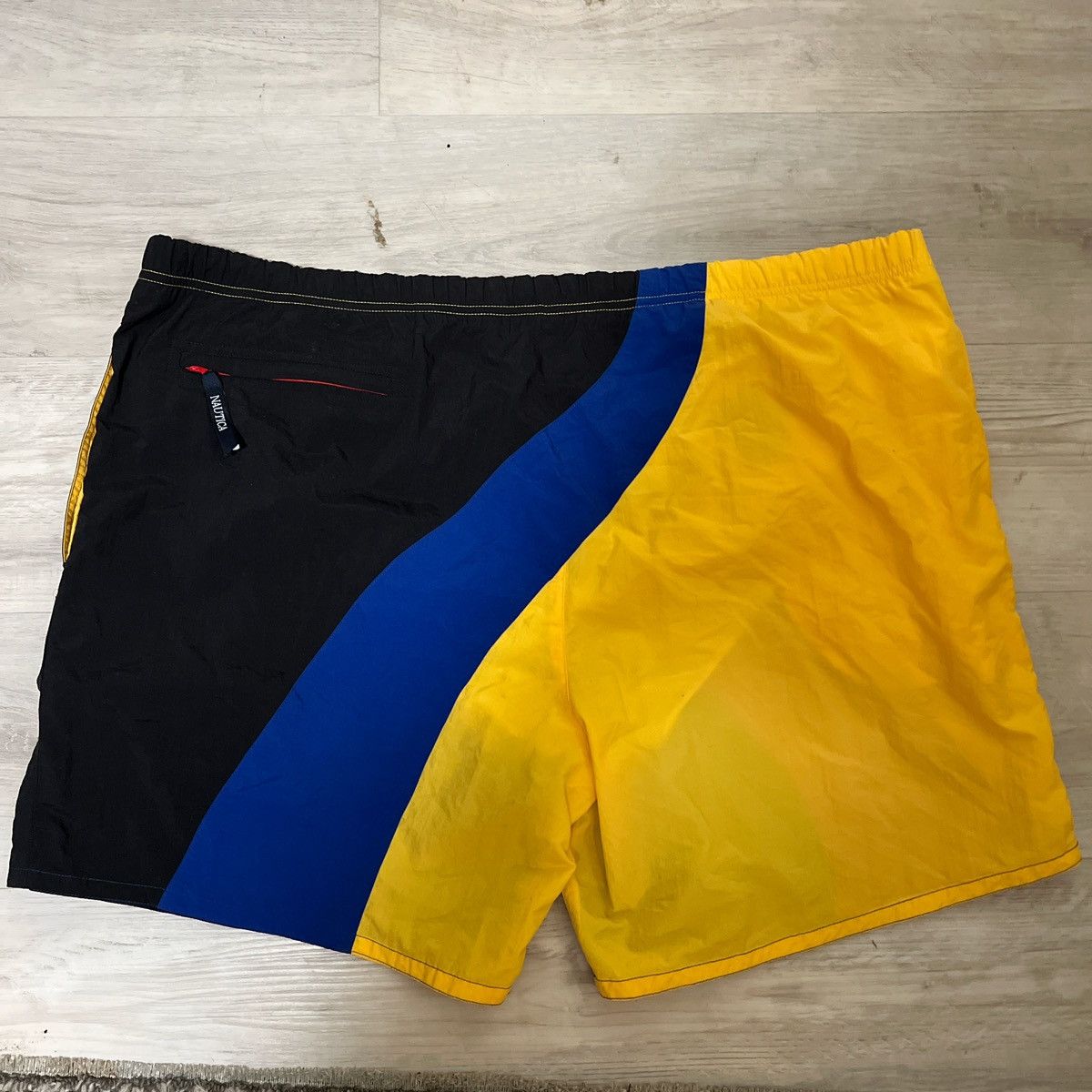 Nautica Vintage Natica Swim Trunks Size US 38 / EU 54 - 3 Thumbnail