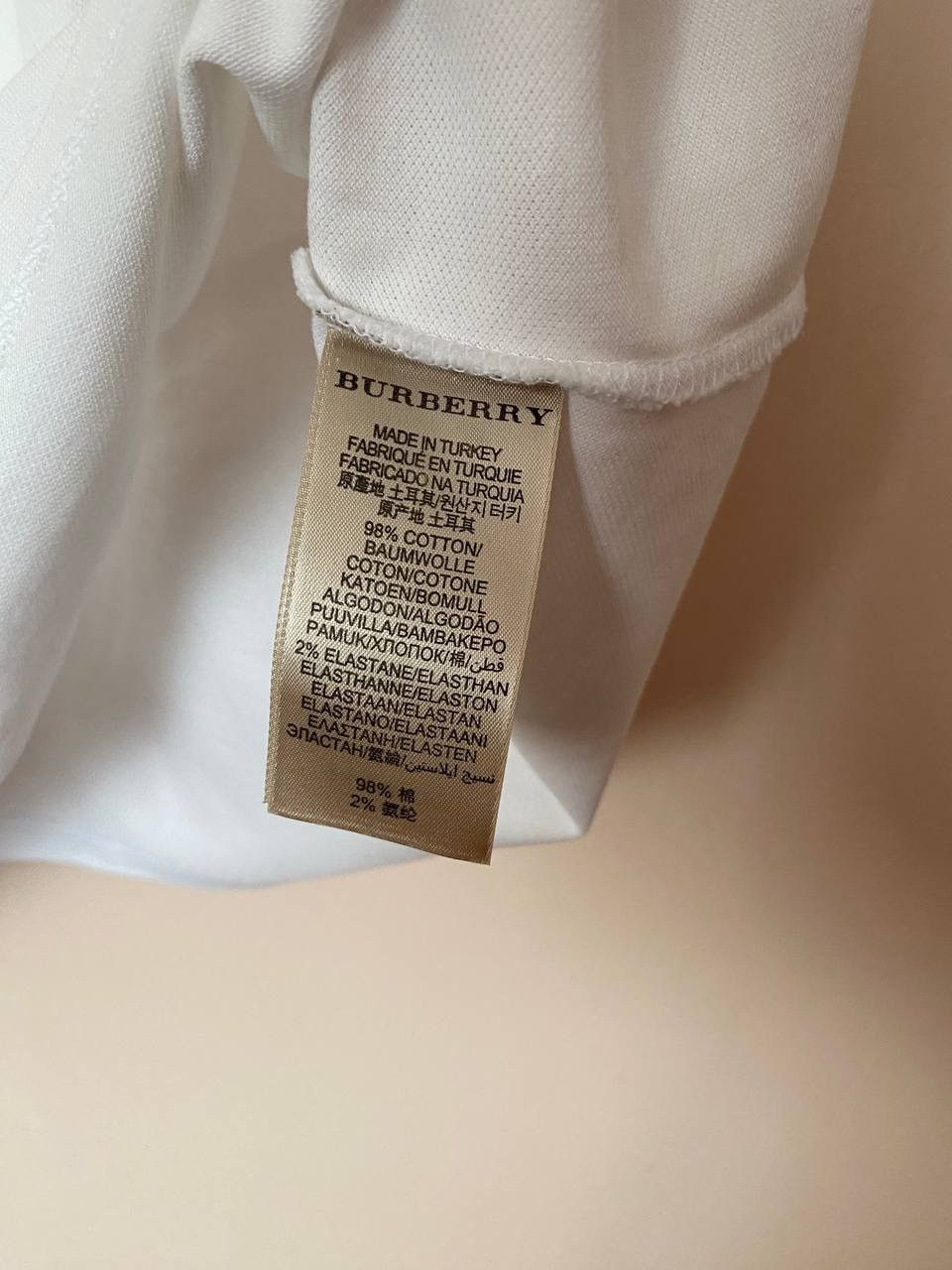 Burberry × Vintage 🔥 VINTAGE BURBERRY NOVA CHECK POLO TEE SHIRT Size XL / US 12-14 / IT 48-50 - 7 Thumbnail