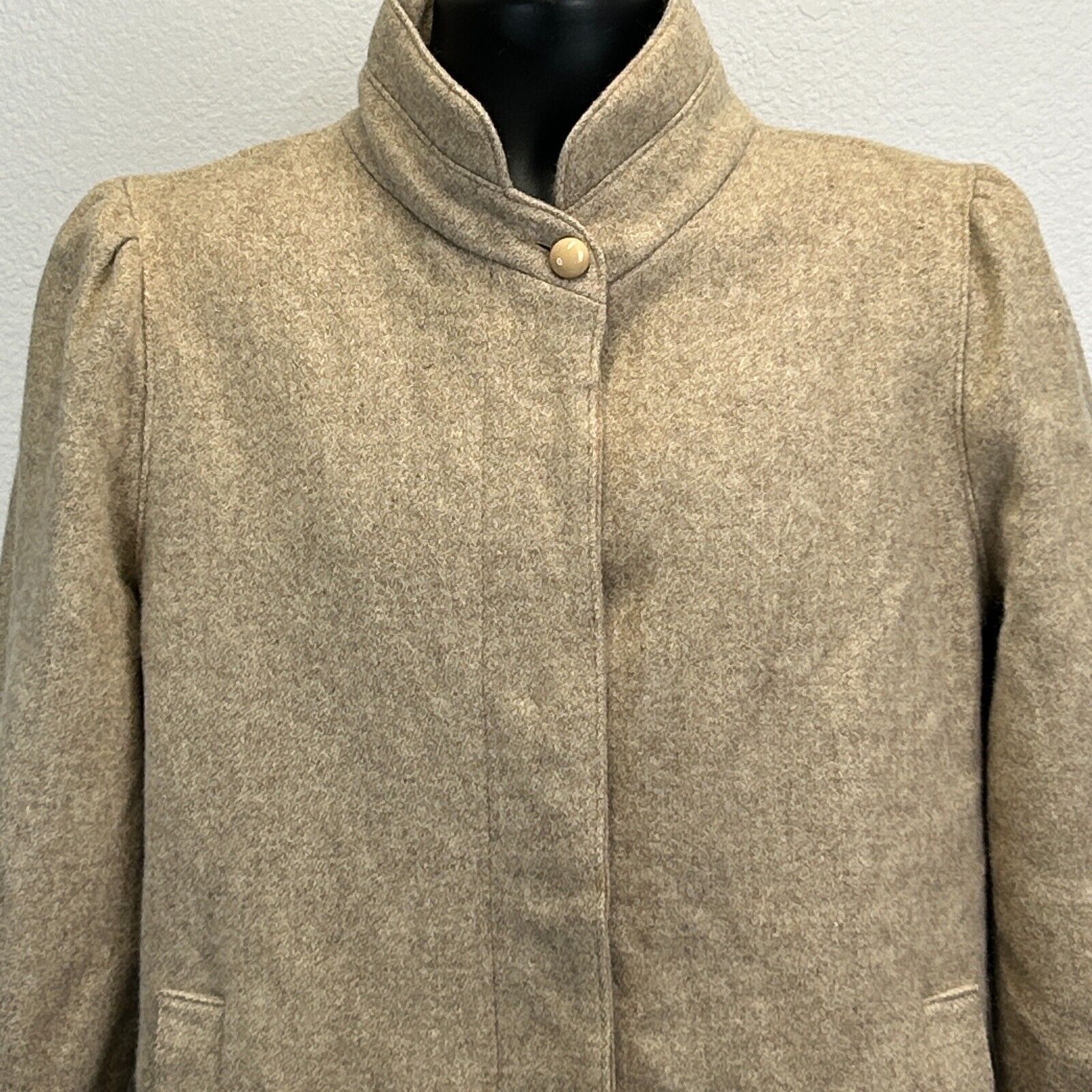 Vintage Vintage 50s 60s Tweed Wool Coat Jacket Womens M Medium Size M / US 6-8 / IT 42-44 - 3 Thumbnail