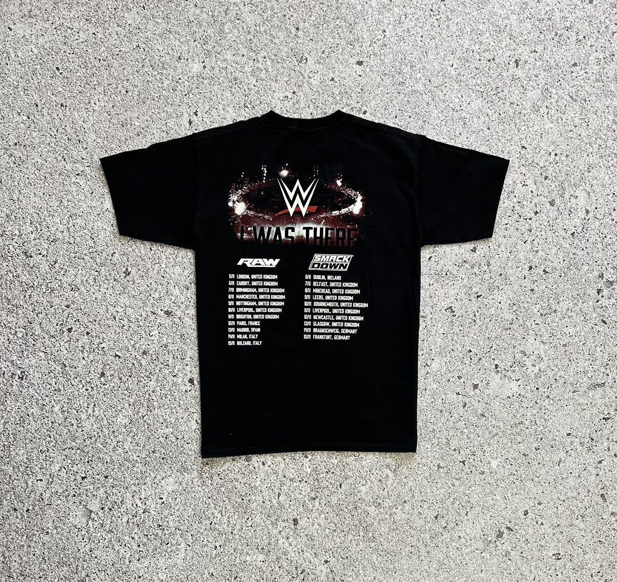 Vintage × WWE × WWF Wrestling I Was There WWE 2014 RAW Smack Down T-Shirt Size US L / EU 52-54 / 3 - 6 Thumbnail