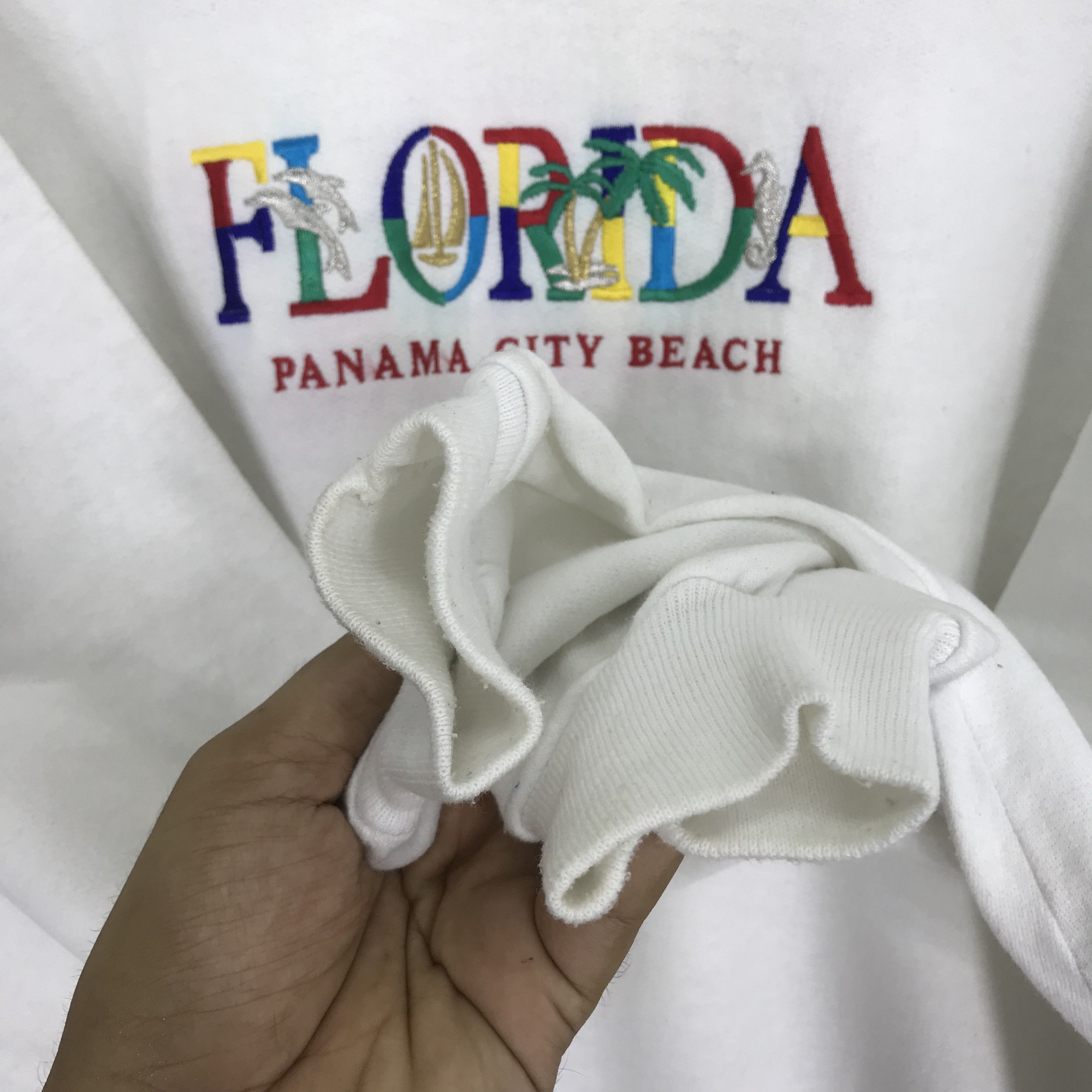 Hanes Vintage 90s Florida Sweatshirts - 53 Size US L / EU 52-54 / 3 - 7 Thumbnail