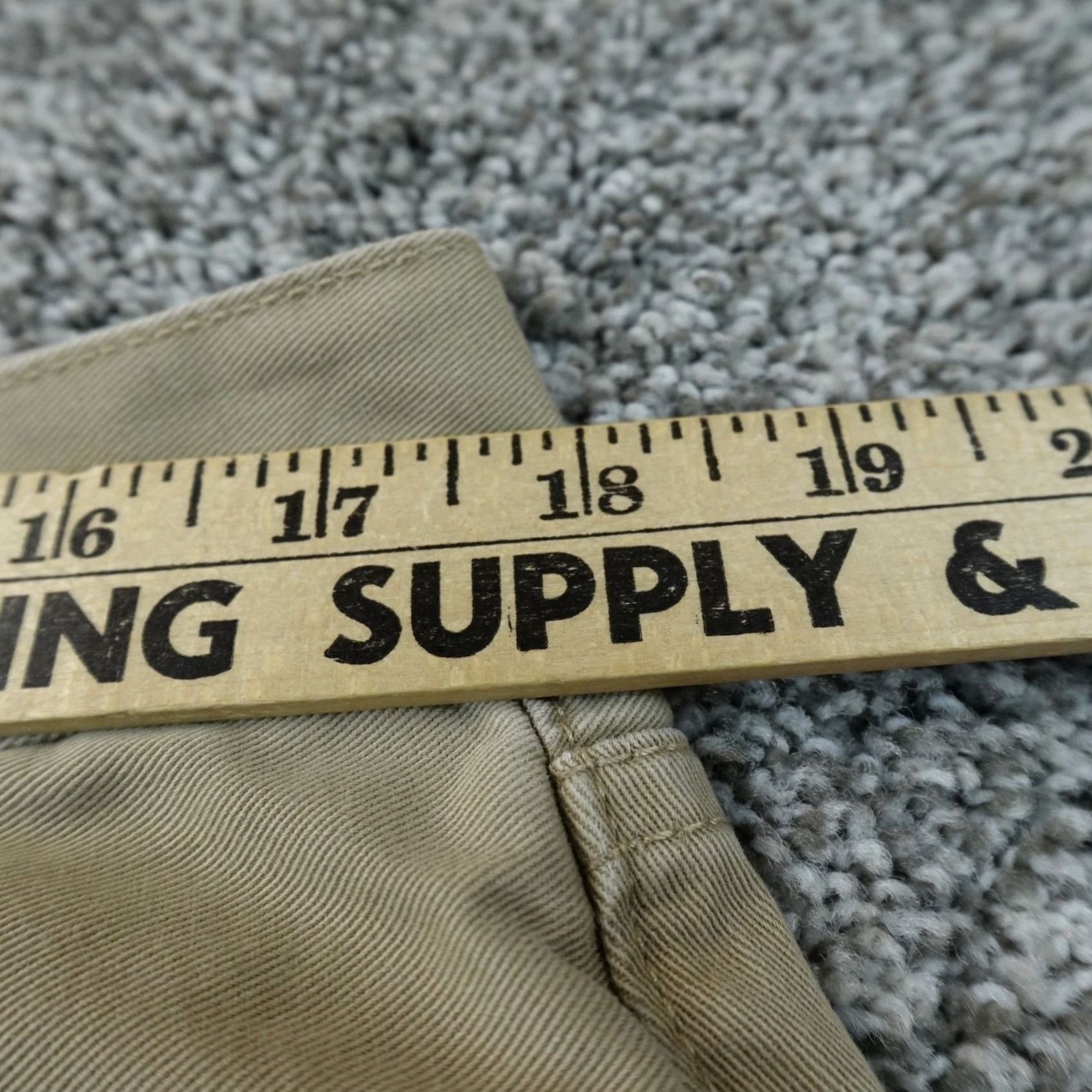 Polo Ralph Lauren Polo Ralph Lauren Jeans Mens 36X34 Beige Tan Denim Pants 650 Straight Preppy VTG Size US M / EU 48-50 / 2 - 5 Thumbnail