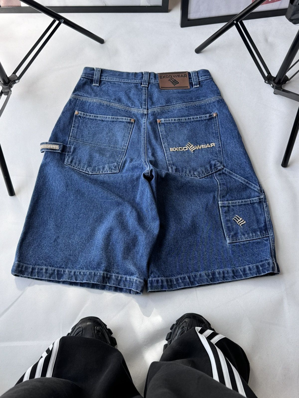 JNCO Crazy vintage 90’s Exco Wear jeans baggy jnco baggy jorts Size US 28 / EU 44 - 2 Thumbnail