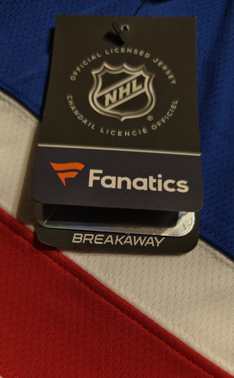 NHL New York Rangers NHL Fanatics Hockey Jersey Size US XXL / EU 58 / 5 - 6 Thumbnail
