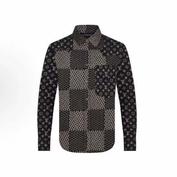 Louis Vuitton Louis Vuitton x Nigo Patchwork Monogram Shirt Size US S / EU 44-46 / 1 - 1 Thumbnail