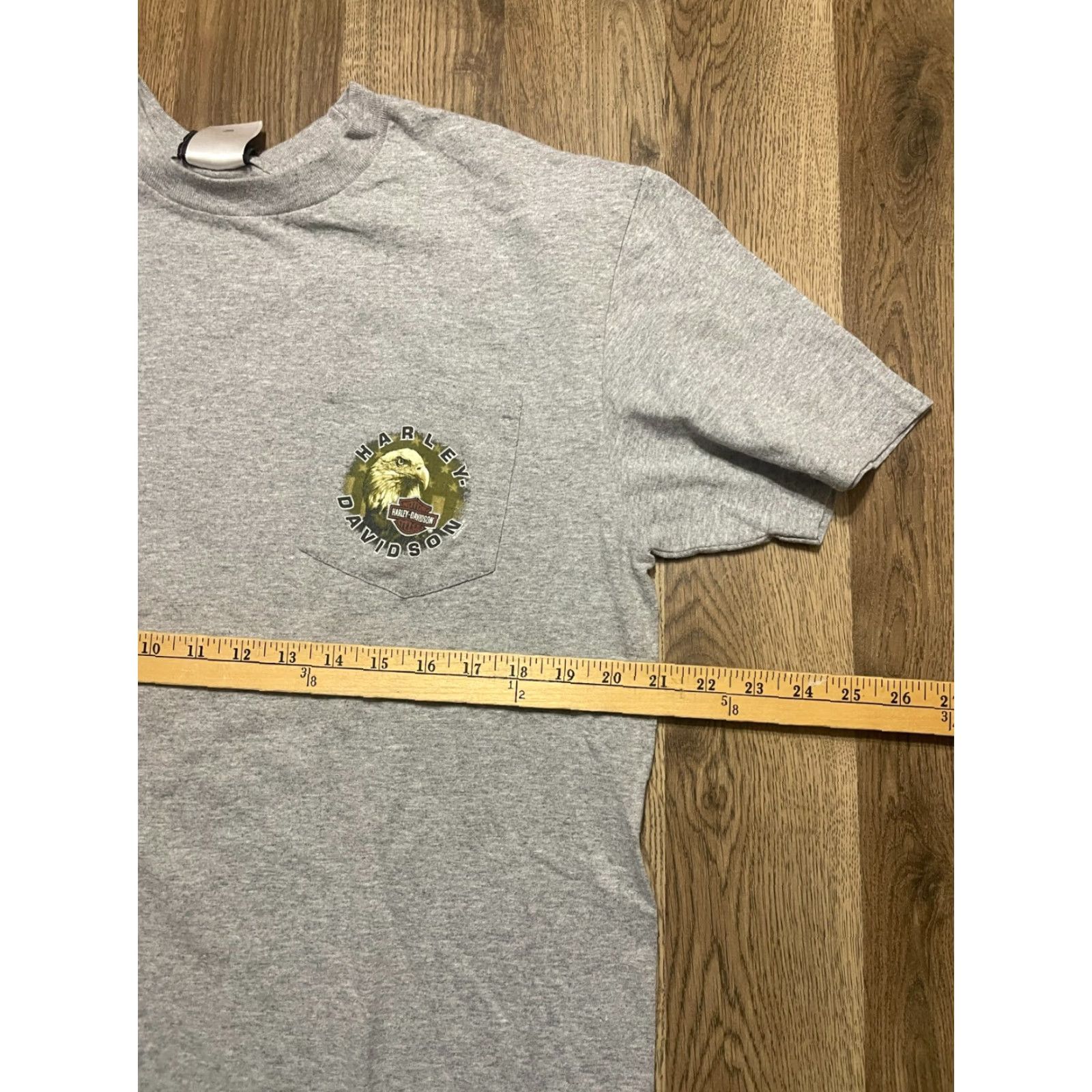 Harley Davidson Harley-Davidson Shirt Men’s Large Gray Pocket Graphic Print Washington DC Shirt (T-Shirt) Men’s Large Gray Pocket Graphic Print Washington DC Size L / US 10 / IT 46 - 7 Thumbnail