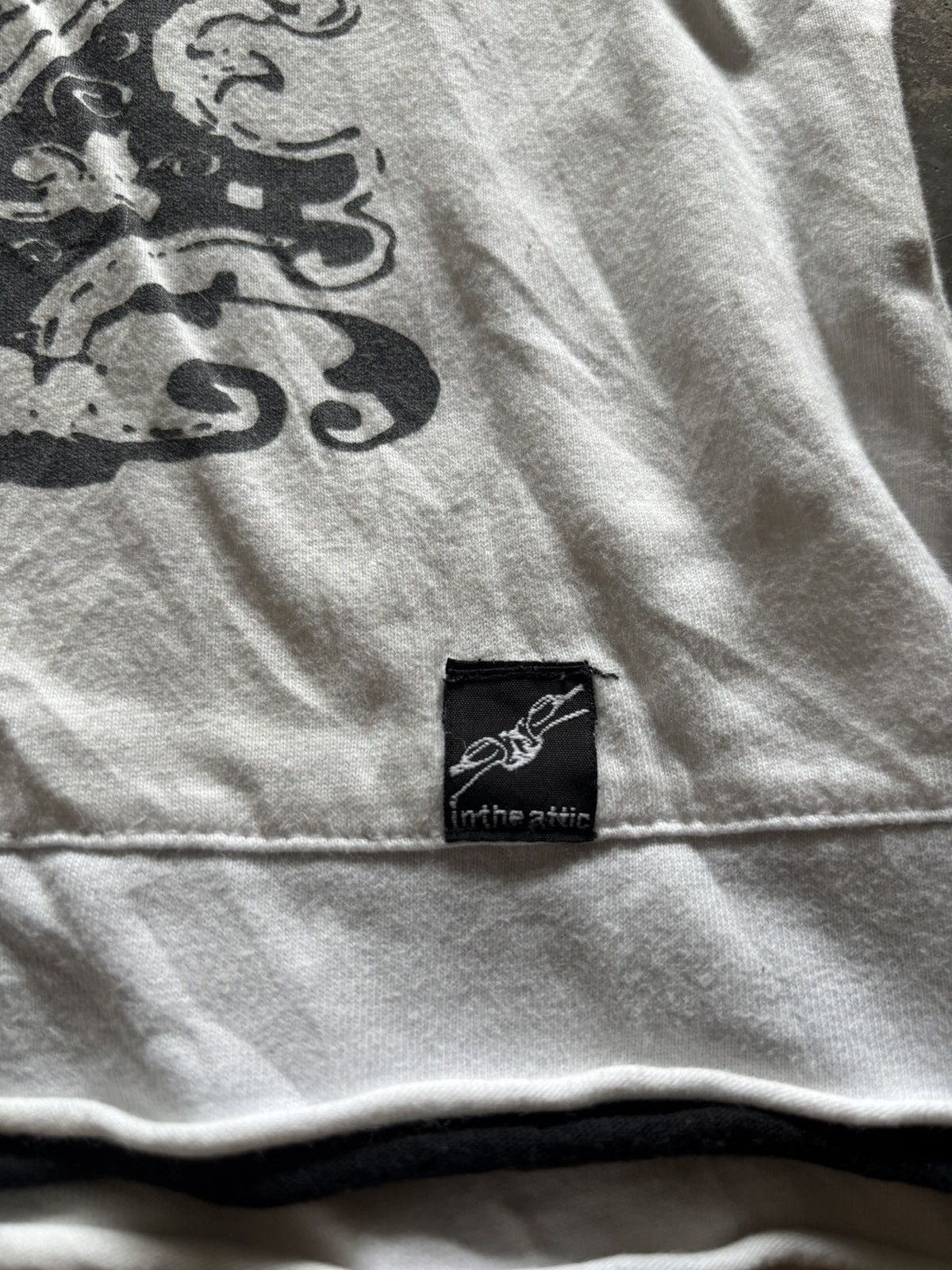 If Six Was Nine × In The Attic × Le Grande Bleu (L.G.B.) IN THE ATTIC poem y2k big cross japanese grunge goth style Size US M / EU 48-50 / 2 - 9 Thumbnail