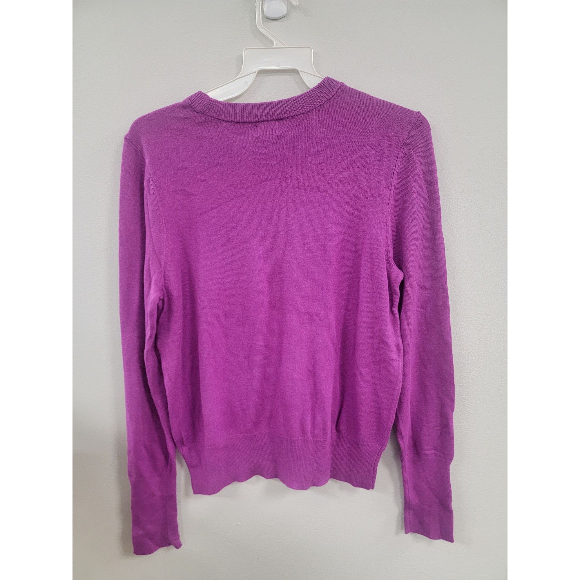Other A New Day Womens Purple Knit Sweater Size Small Size S / US 4 / IT 40 - 2 Thumbnail