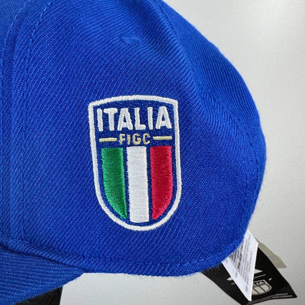 Adidas Adidas Italy FIGC Snapback Cap Blue Youth NWT Football Hat Size ONE SIZE - 4 Thumbnail